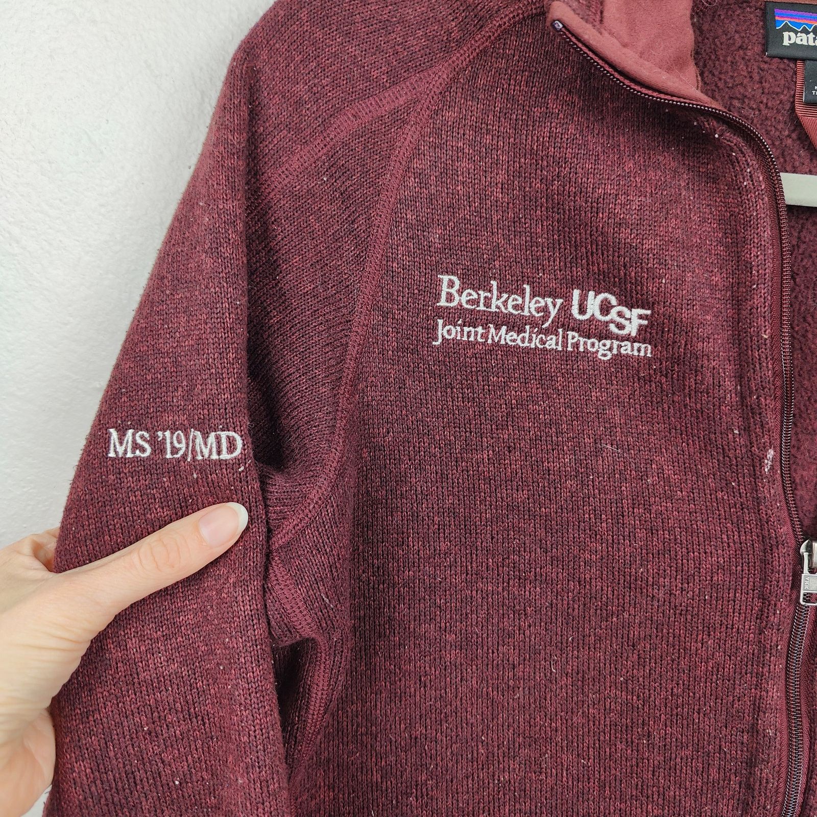 Patagonia Patagonia Better Sweater Womens Small Burgundy Size S / US 4 / IT 40 - 2 Thumbnail