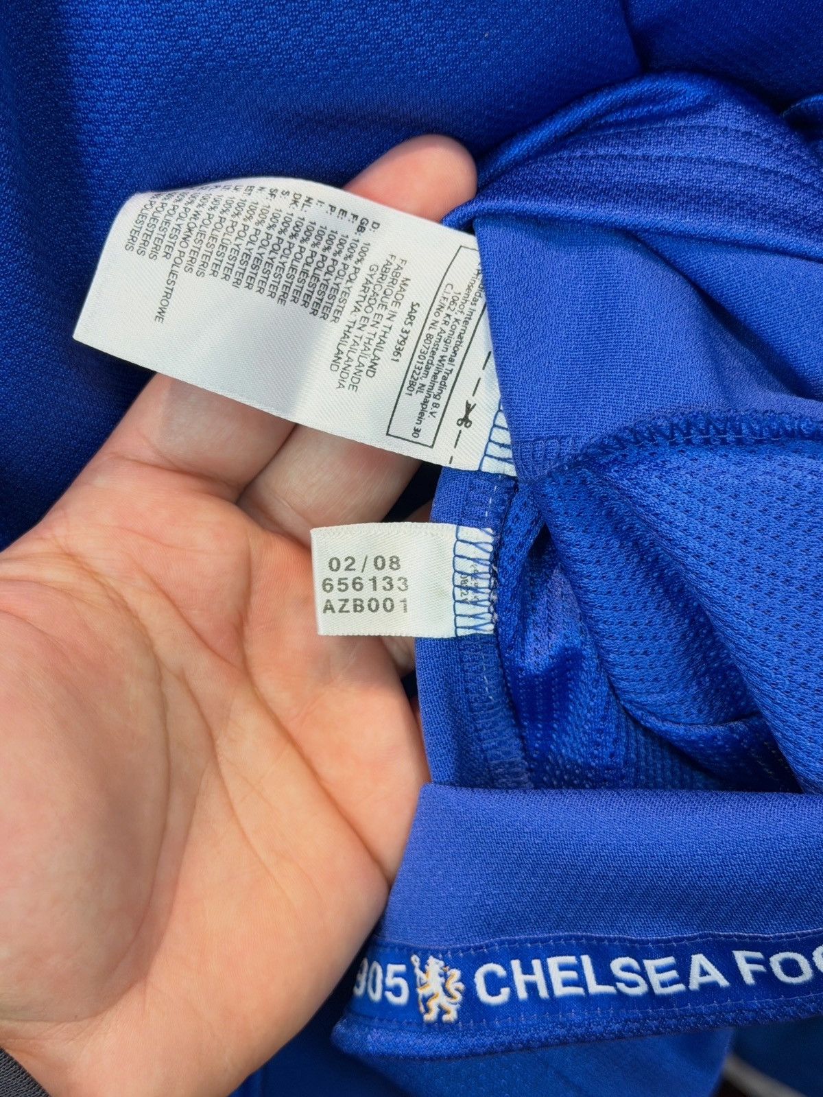 Adidas Chelsea 2008/09 Drogba Home Jersey Size US L / EU 52-54 / 3 - 5 Thumbnail