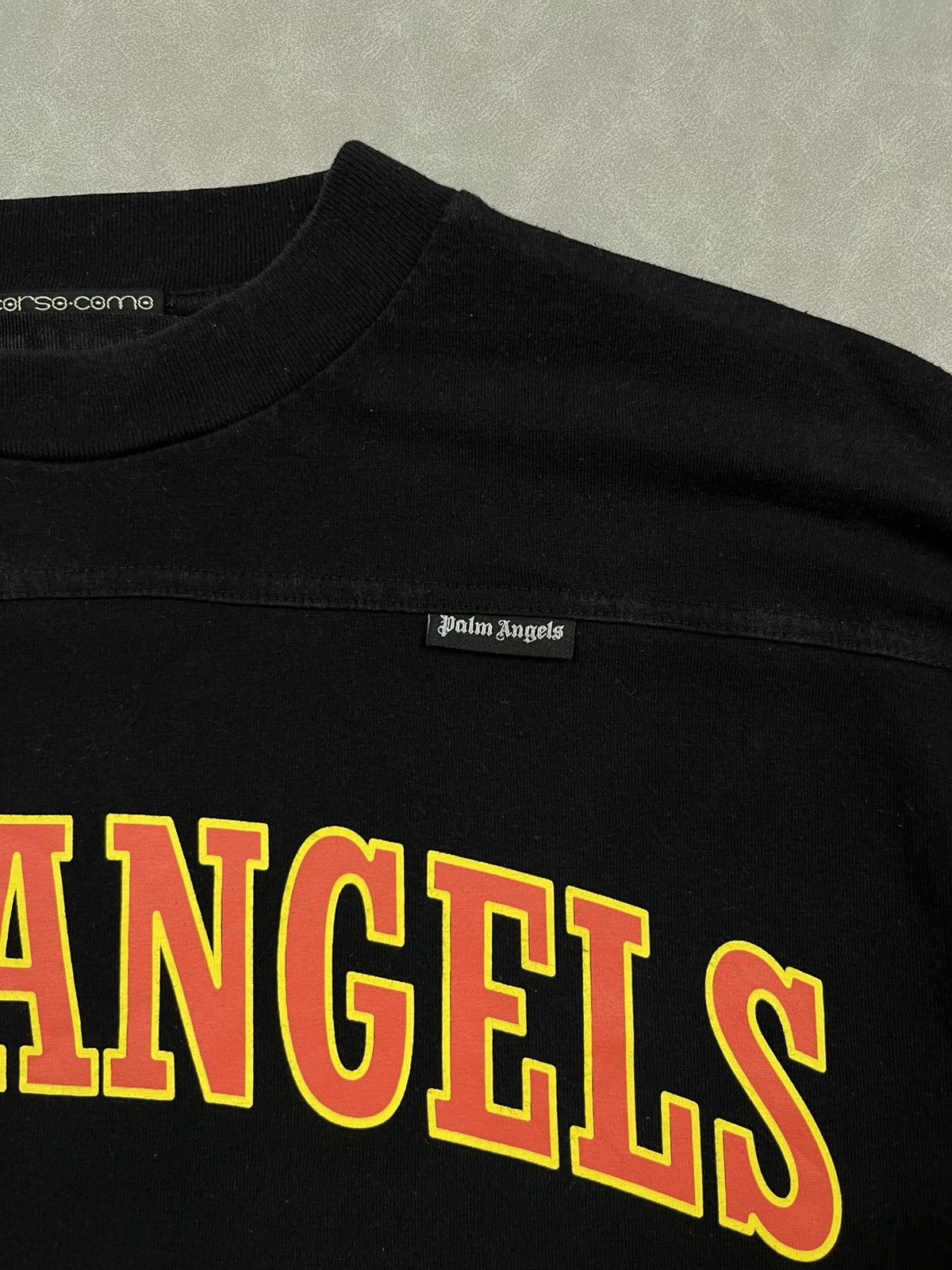 Palm Angels Palm Angels “new college logo” tee Size US L / EU 52-54 / 3 - 5 Thumbnail