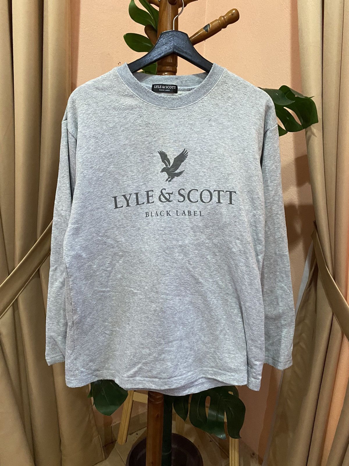 Black Label × Lyle & Scott VINTAGE LYLE & SCOTT BLACK LABEL SWEATSHIRT Size US L / EU 52-54 / 3 - 3 Thumbnail
