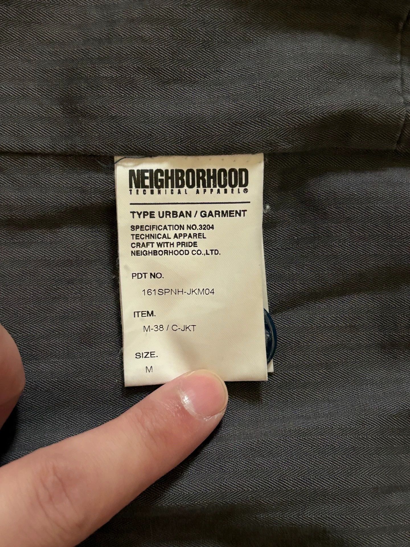 Neighborhood NEIGHBORHOOD M-38 Colorblock Washed Jacket 16 M Like New Size US M / EU 48-50 / 2 - 8 Thumbnail