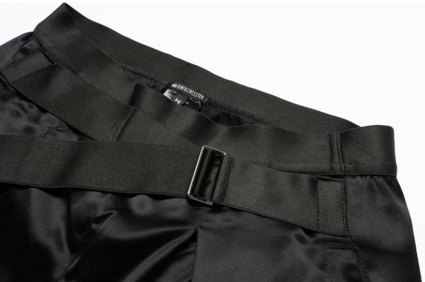 Vintage Ann Demeulemeester Women’s Black Designer Pants