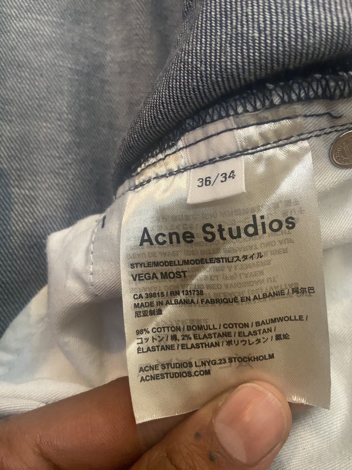 Acne Studios Acne Studios Jorts Size US 34 / EU 50 - 3 Thumbnail