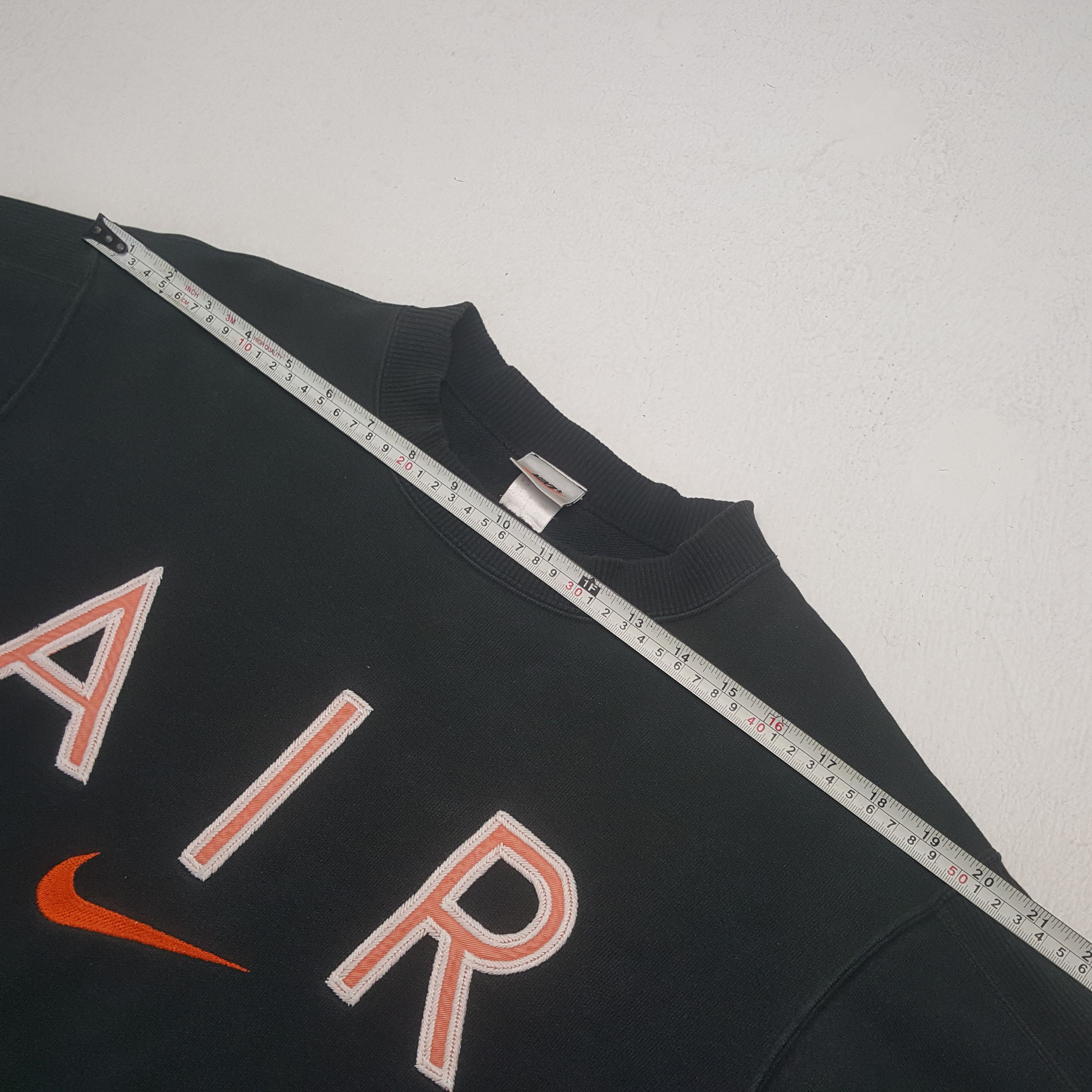 Nike NIKE AIR Center Design Vintage Sweatshirt C291N4 Size US M / EU 48-50 / 2 - 6 Thumbnail