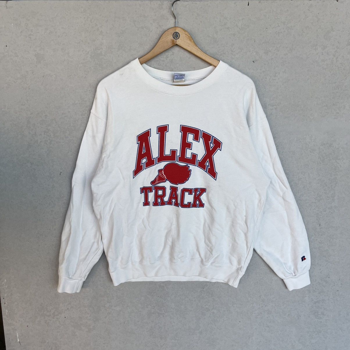 Other Vintage Russell Athletic 90s Alex Track White Size L Size US L / EU 52-54 / 3 - 1 Thumbnail