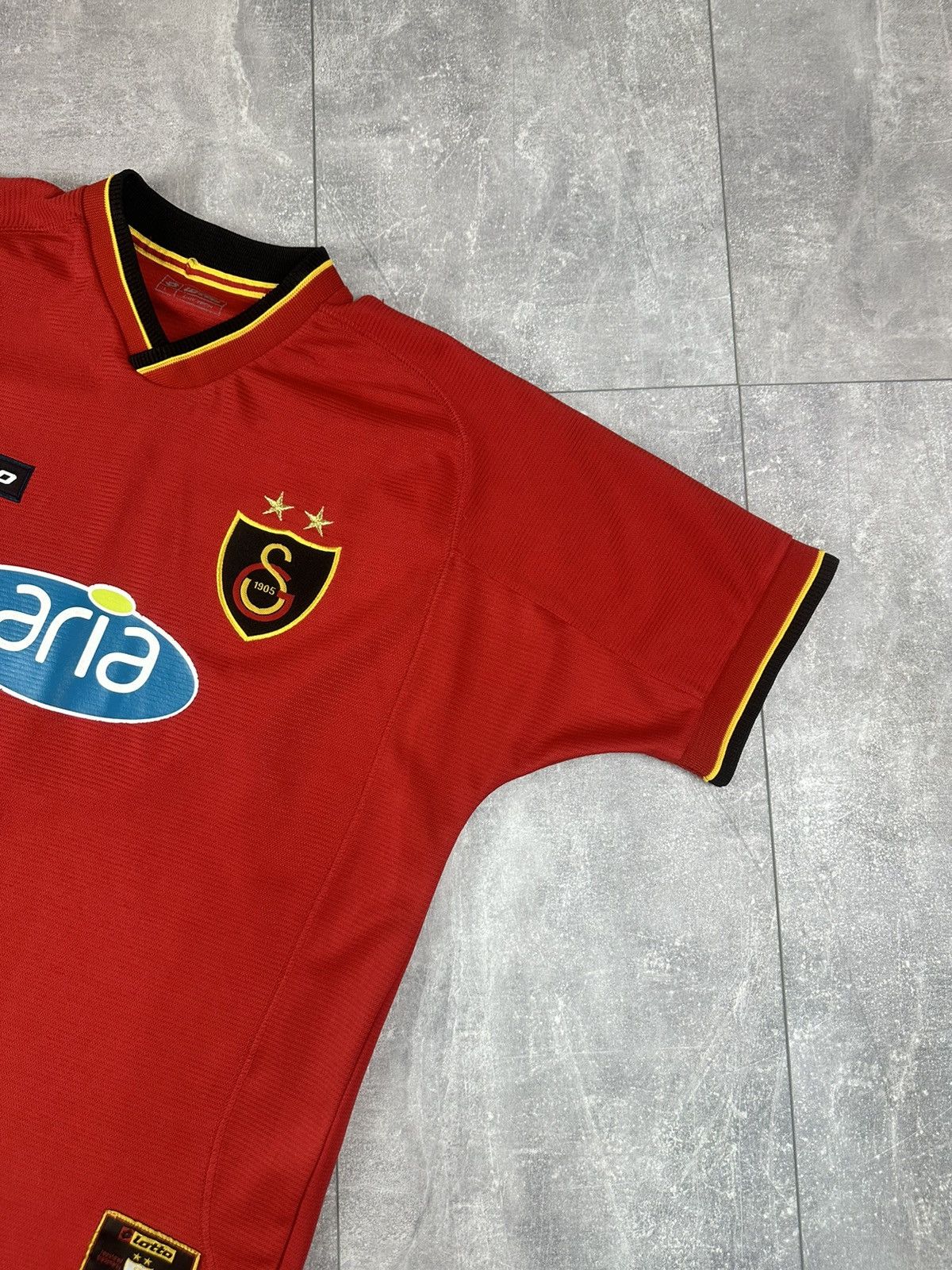 Lotto Sport Lotto Galatasaray Trikot 2001/02 Third Vintage Soccer Jersey Size US L / EU 52-54 / 3 - 4 Thumbnail