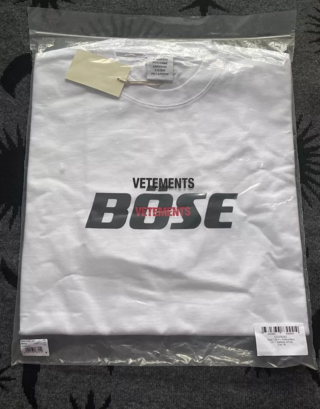 Vetements Vetements 20ss Bose Short Sleeve Tee Size US M / EU 48-50 / 2 - 1 Thumbnail