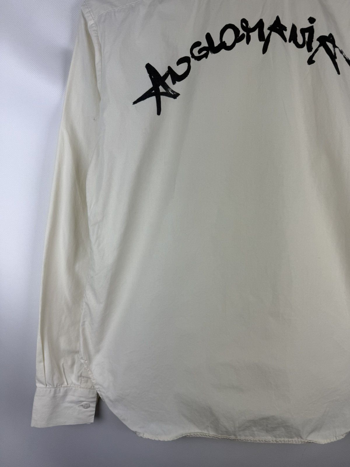 Vivienne Westwood Vivienne Westwood Anglomania L/S Big Logo Button Up Shirt Size L / US 10 / IT 46 - 18 Thumbnail