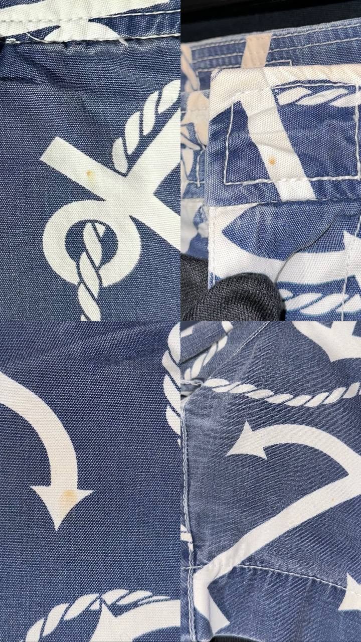 Polo Ralph Lauren × Vintage Polo Ralph Lauren Swimwear Swim Shorts anchor Beach yacht Size US 33 - 7 Thumbnail