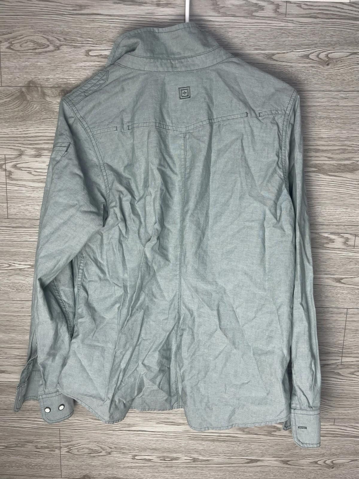 Other 5.11 Tactical Men M Gray Short Sleeve Button Down Shirt Size US M / EU 48-50 / 2 - 2 Thumbnail