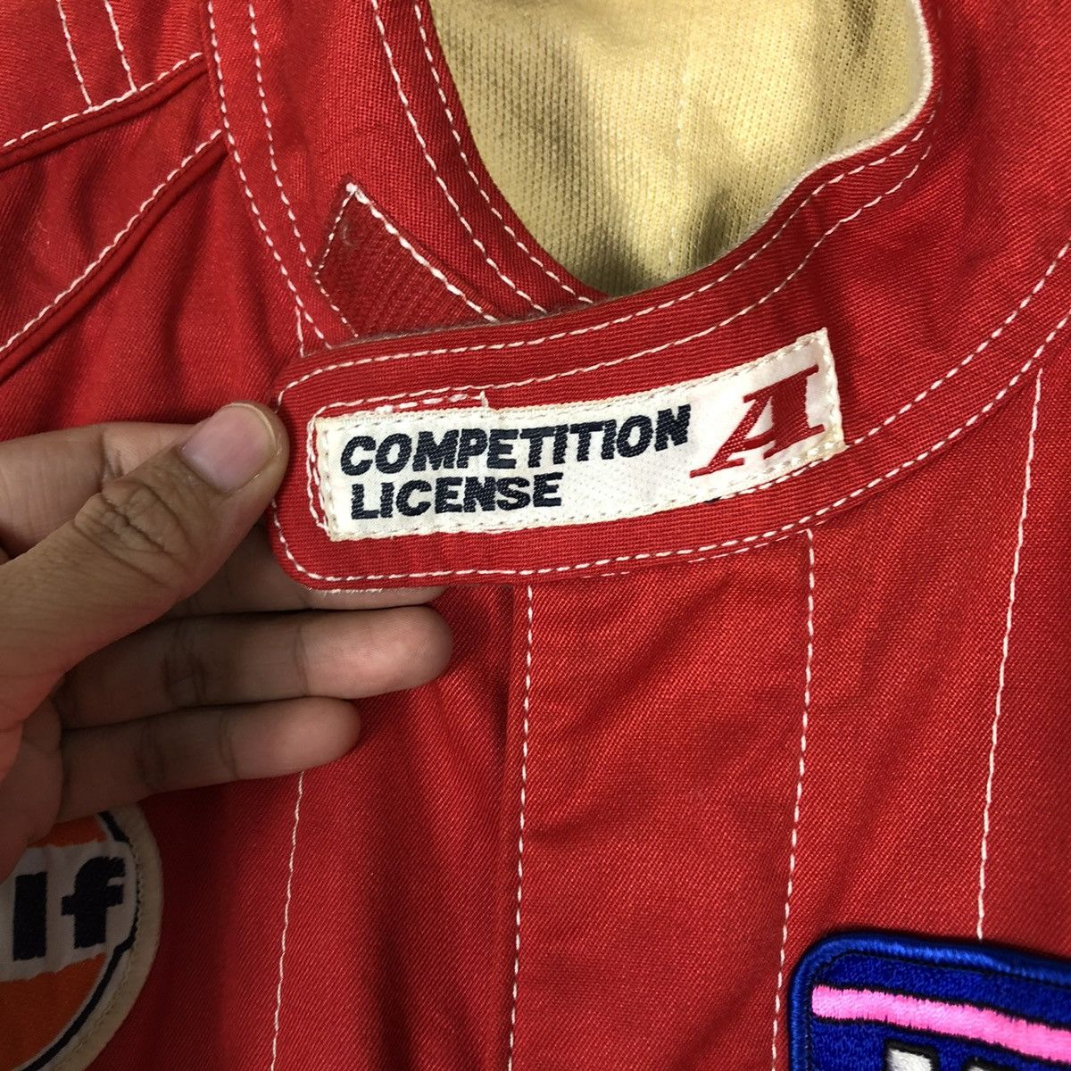 Vintage 🔥90’s Vintage Overall Racing Nomex USA Full Print Size US 30 / EU 46 - 16 Thumbnail