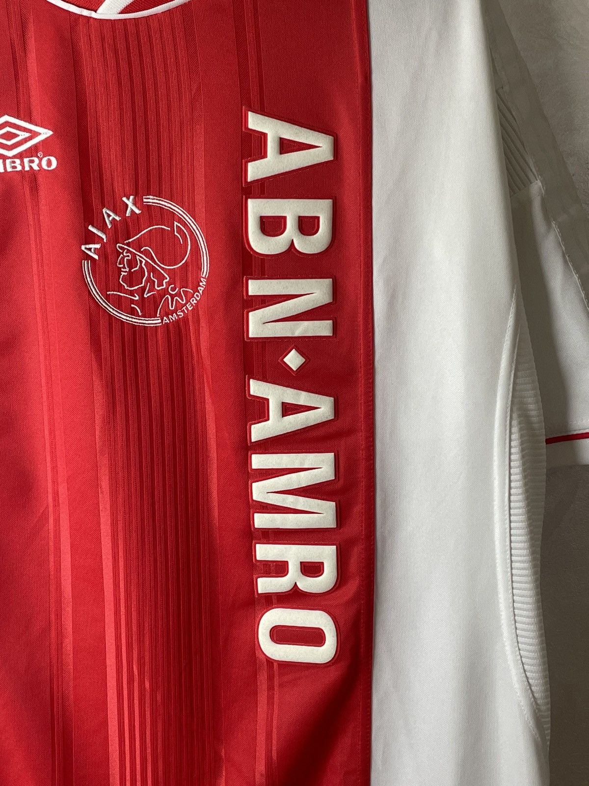 Umbro AJAX AMSTERDAM 1999 2000 HOME SHIRT JERSEY UMBRO Size US L / EU 52-54 / 3 - 4 Thumbnail