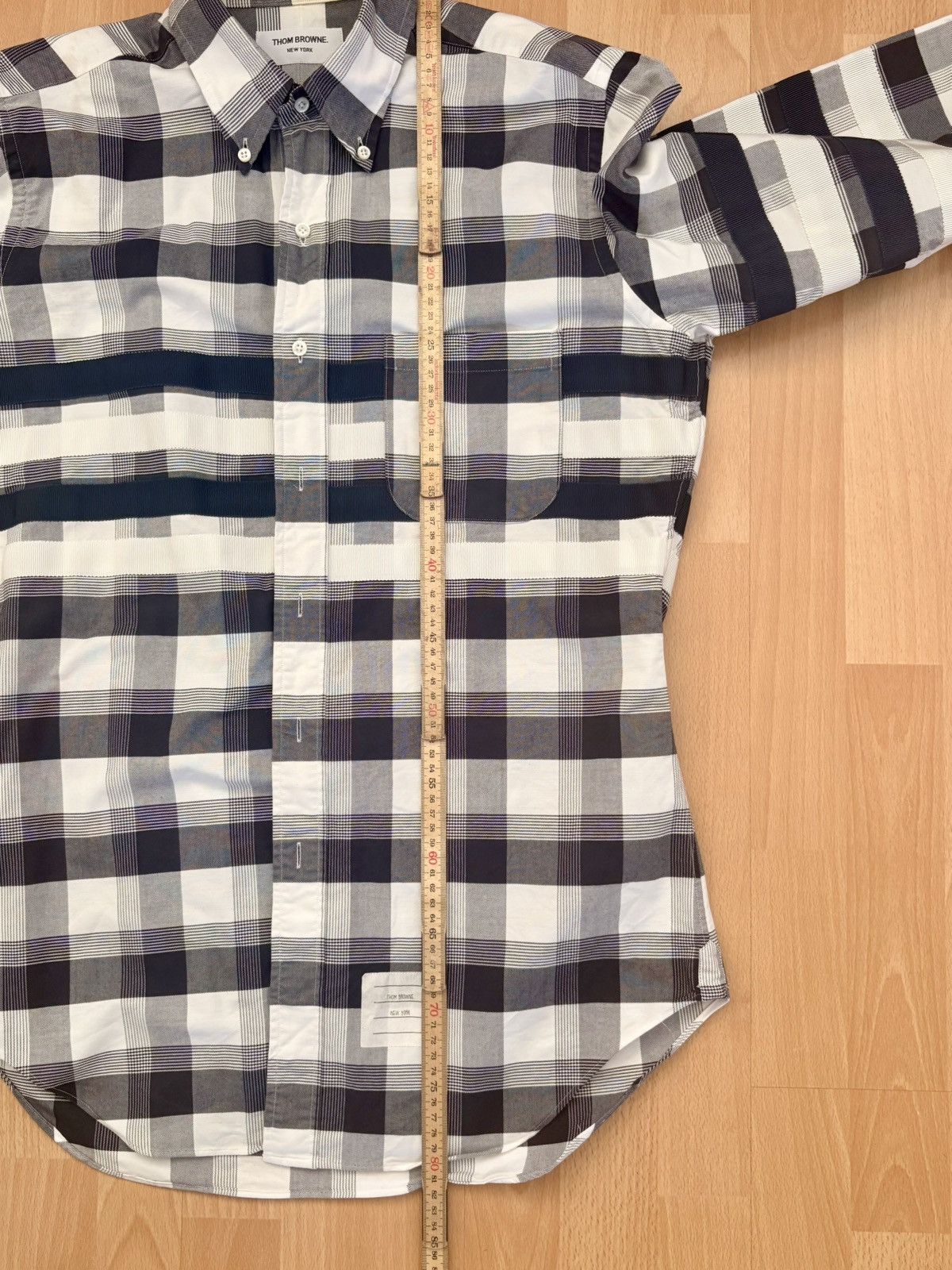 Thom Browne Thom Browne Button Down 4 Stripes Size US L / EU 52-54 / 3 - 1 Thumbnail