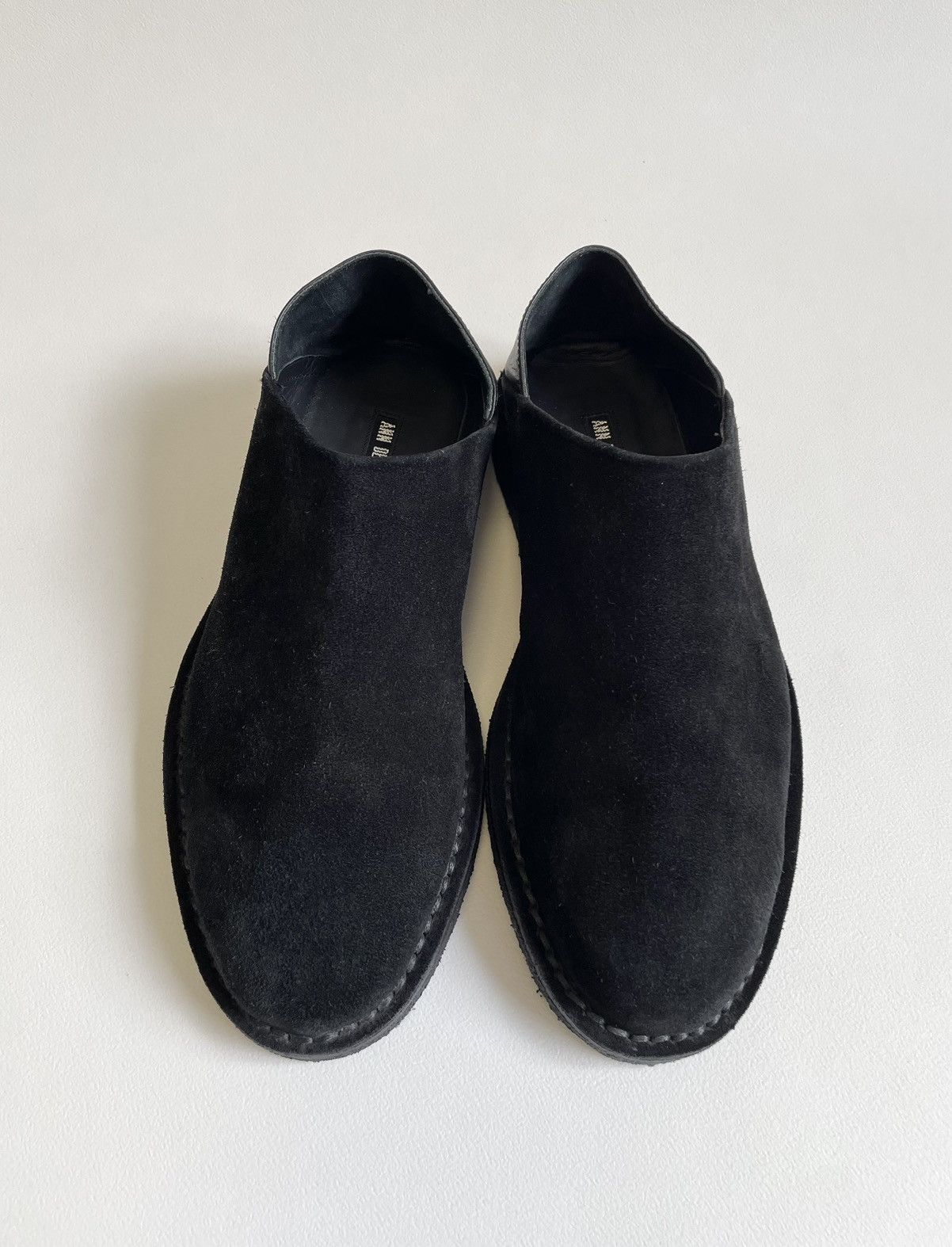 Ann Demeulemeester Black Suede Loafers / Mules Size US 8 / IT 38 - 8 Thumbnail