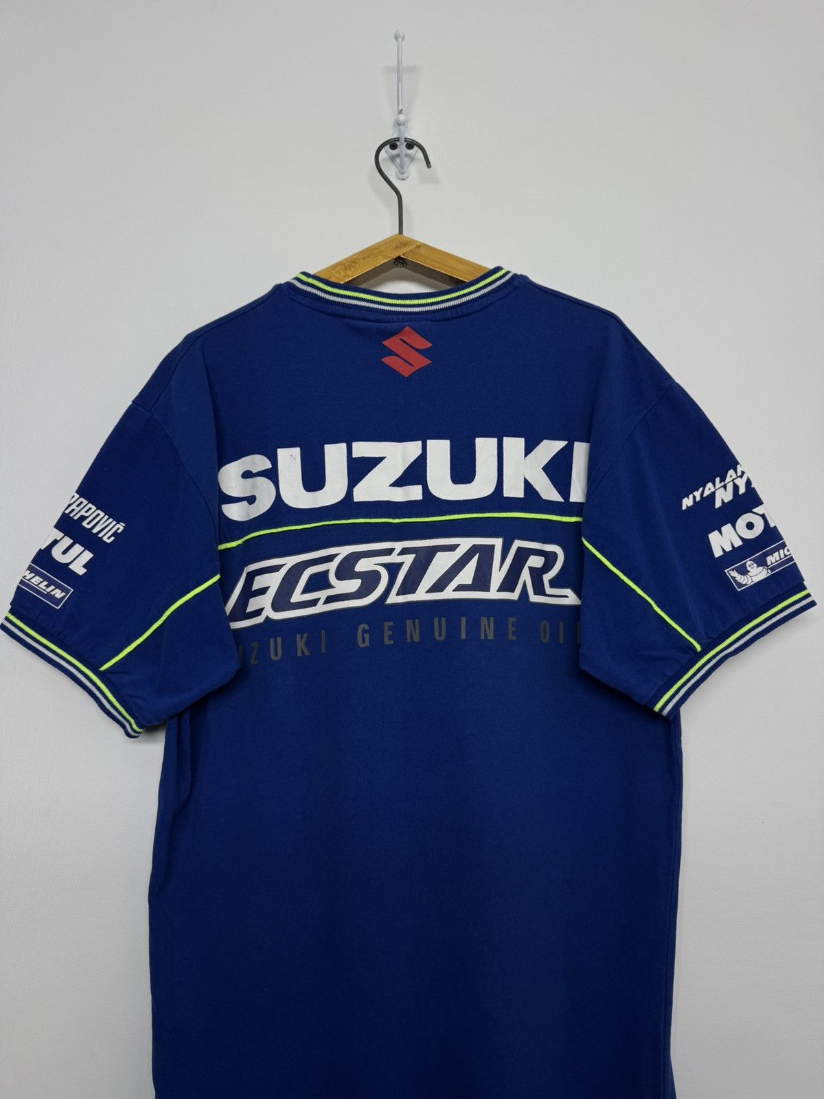Vintage Vintage Y2k Suzuki Racing Big Logo T Shirt Size US M / EU 48-50 / 2 - 4 Thumbnail