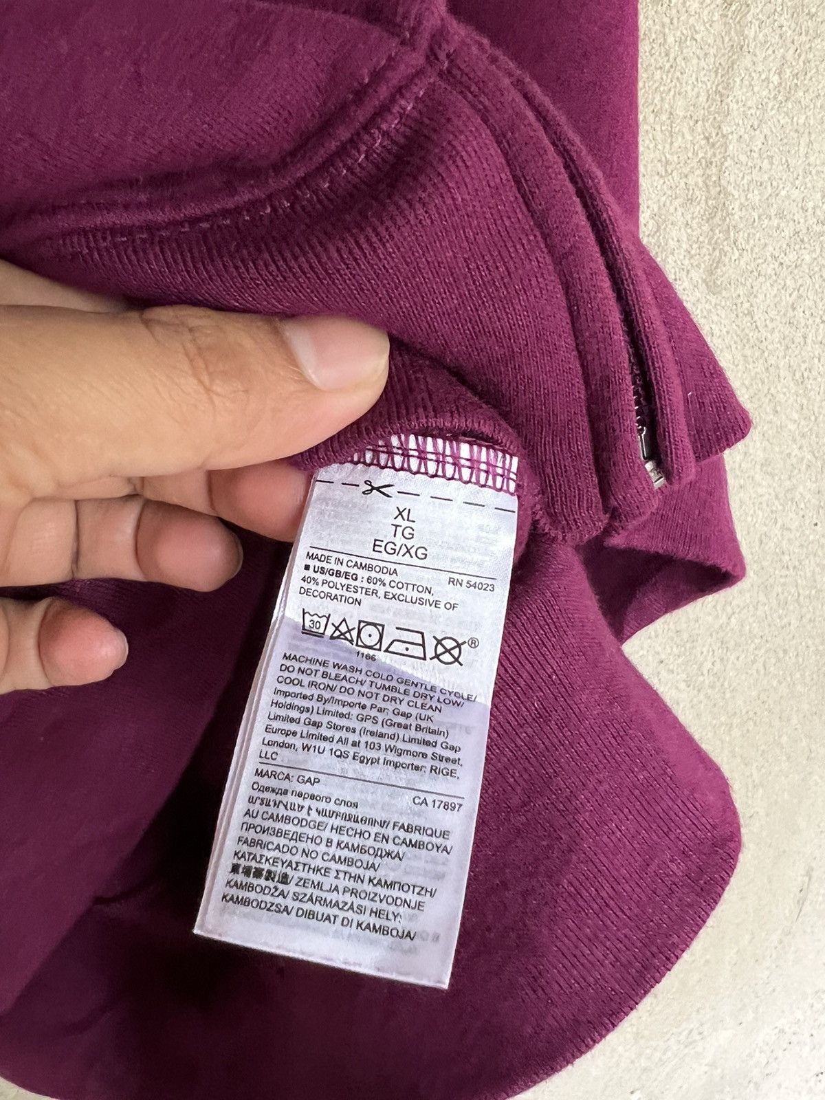 Gap Gap Spell Out Hoodies Size US XL / EU 56 / 4 - 5 Thumbnail