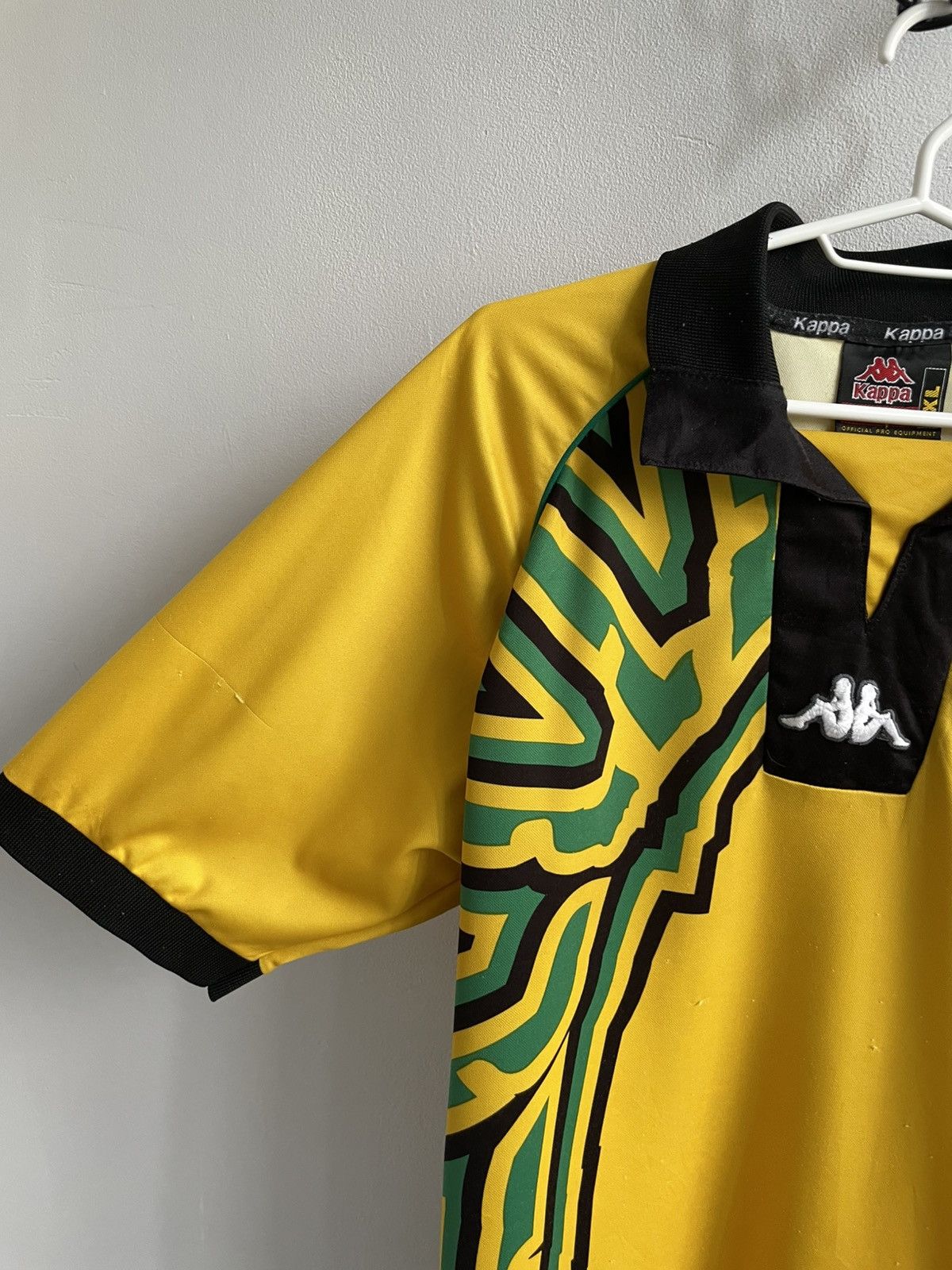Vintage Jamaica 1998 1999 2000 Home Football Soccer Jersey Shirt VTG Size US XL / EU 56 / 4 - 3 Thumbnail
