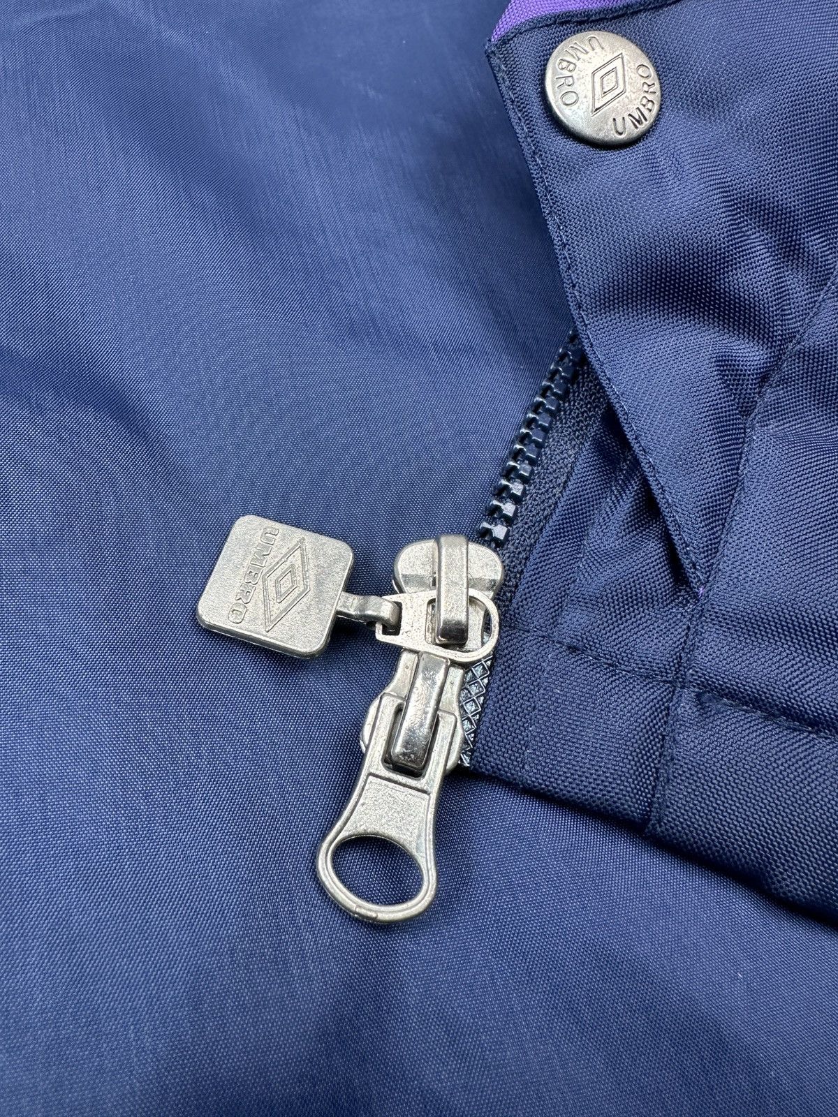 Umbro 90s UMBRO Football Bench Coat Jacket Men’s Blue/Purple XL Size US XL / EU 56 / 4 - 10 Thumbnail
