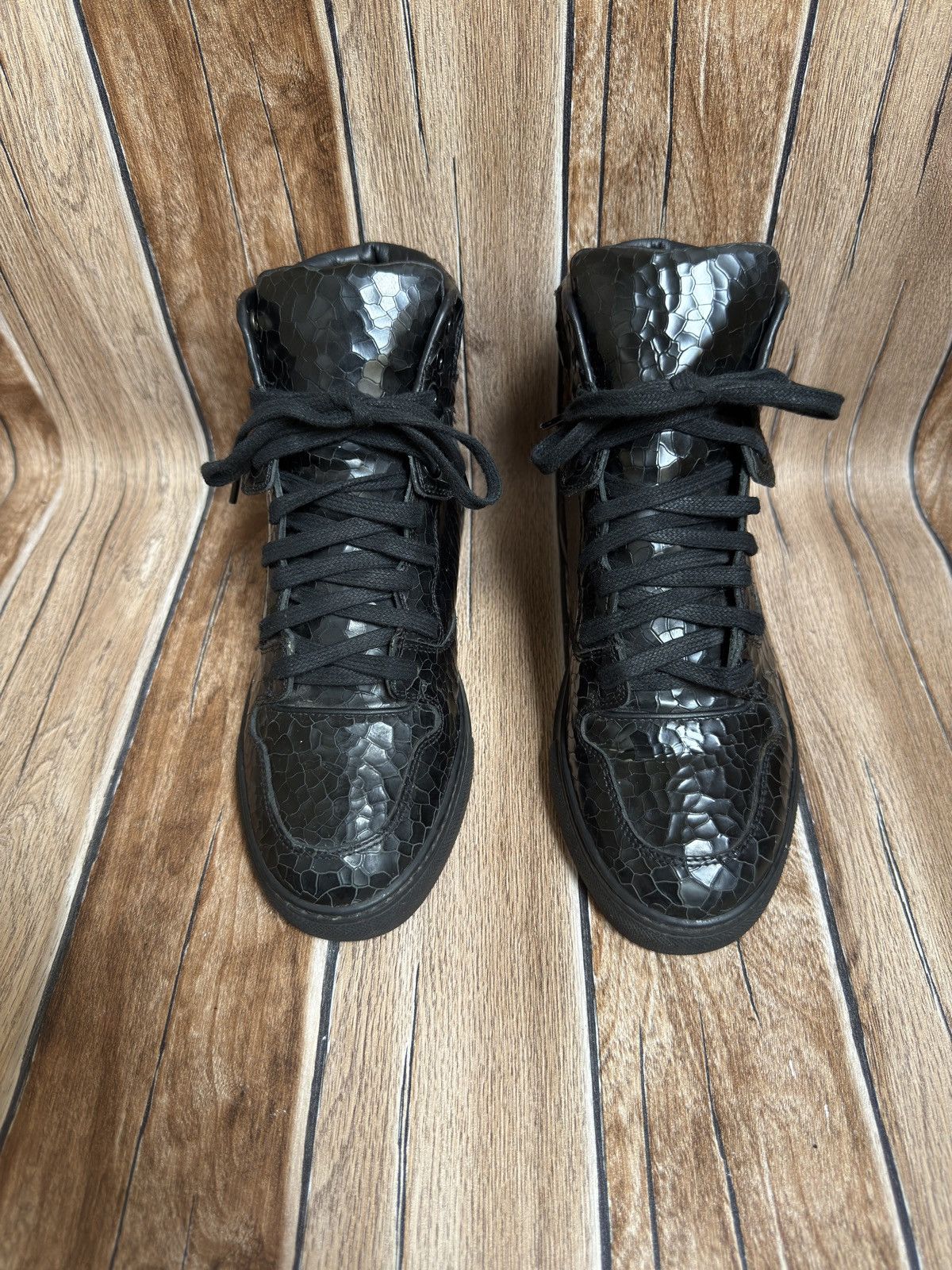 Balenciaga 'craquele' cracked arena trainers Size US 7 / IT 37 - 4 Thumbnail