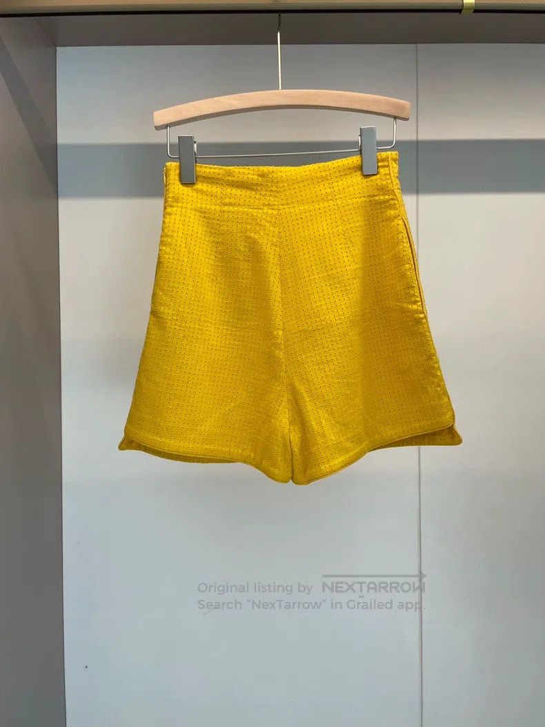 Fendi Fendi Yellow casual shorts Size 25" / US 0 / IT 36 - 2 Thumbnail