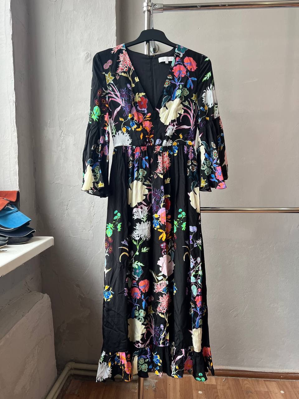 Grailed RRP $1199 BORGO DE NOR ASTREA FLORAL ART MAXI DRESS SIZE 8 Size M / US 6-8 / IT 42-44 - 4 Thumbnail