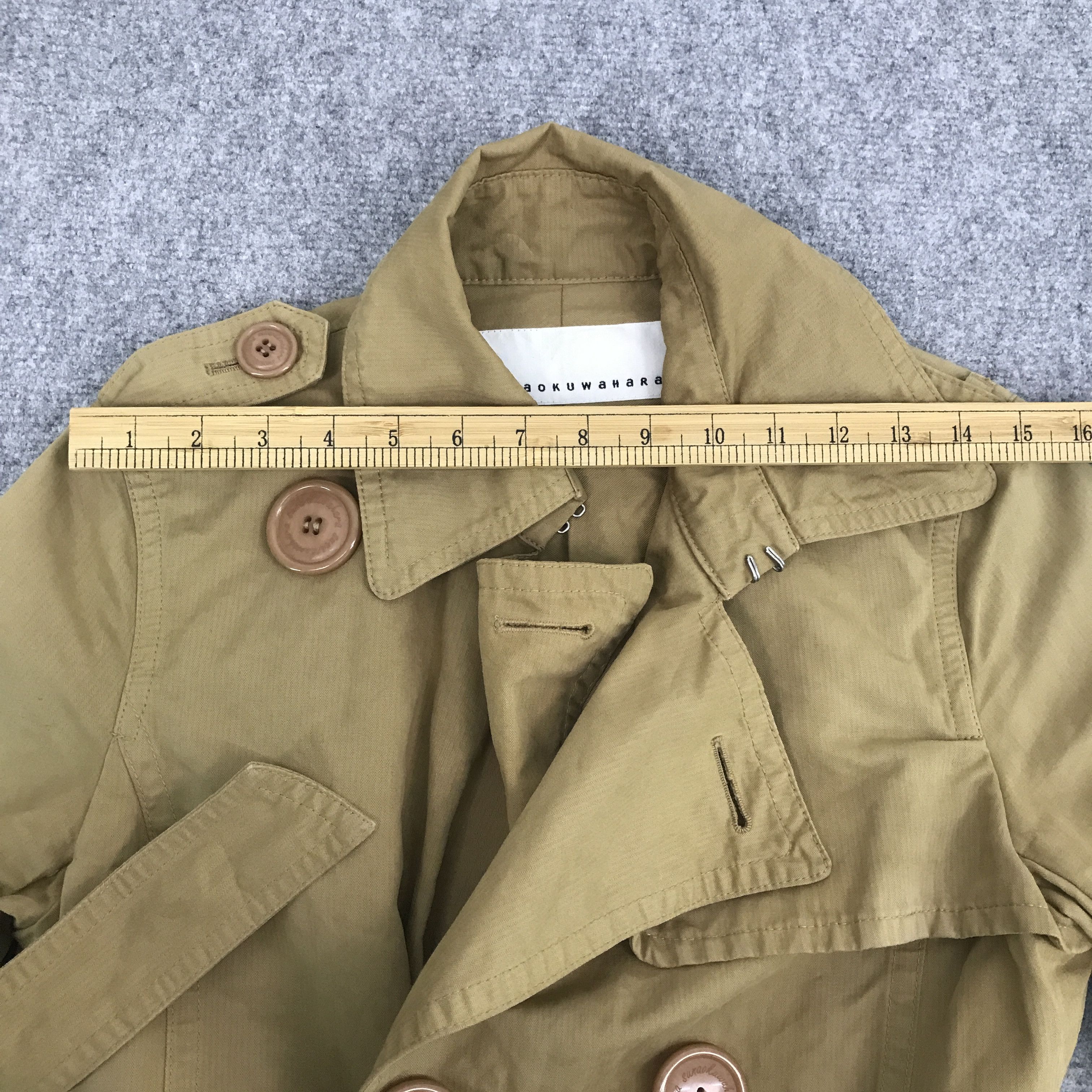 Issey Miyake × Japanese Brand Rare sunaokuwahara By Issey miyake Woman brown faded jacket Size US M / EU 48-50 / 2 - 9 Thumbnail
