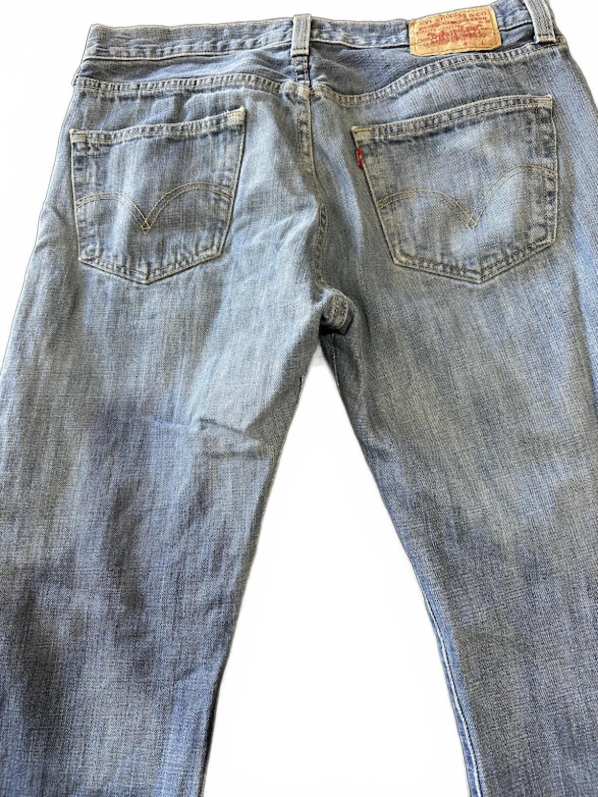 Levi's Levi’s 501 Straight Leg Jeans 32x32 Size US 32 / EU 48 - 3 Thumbnail