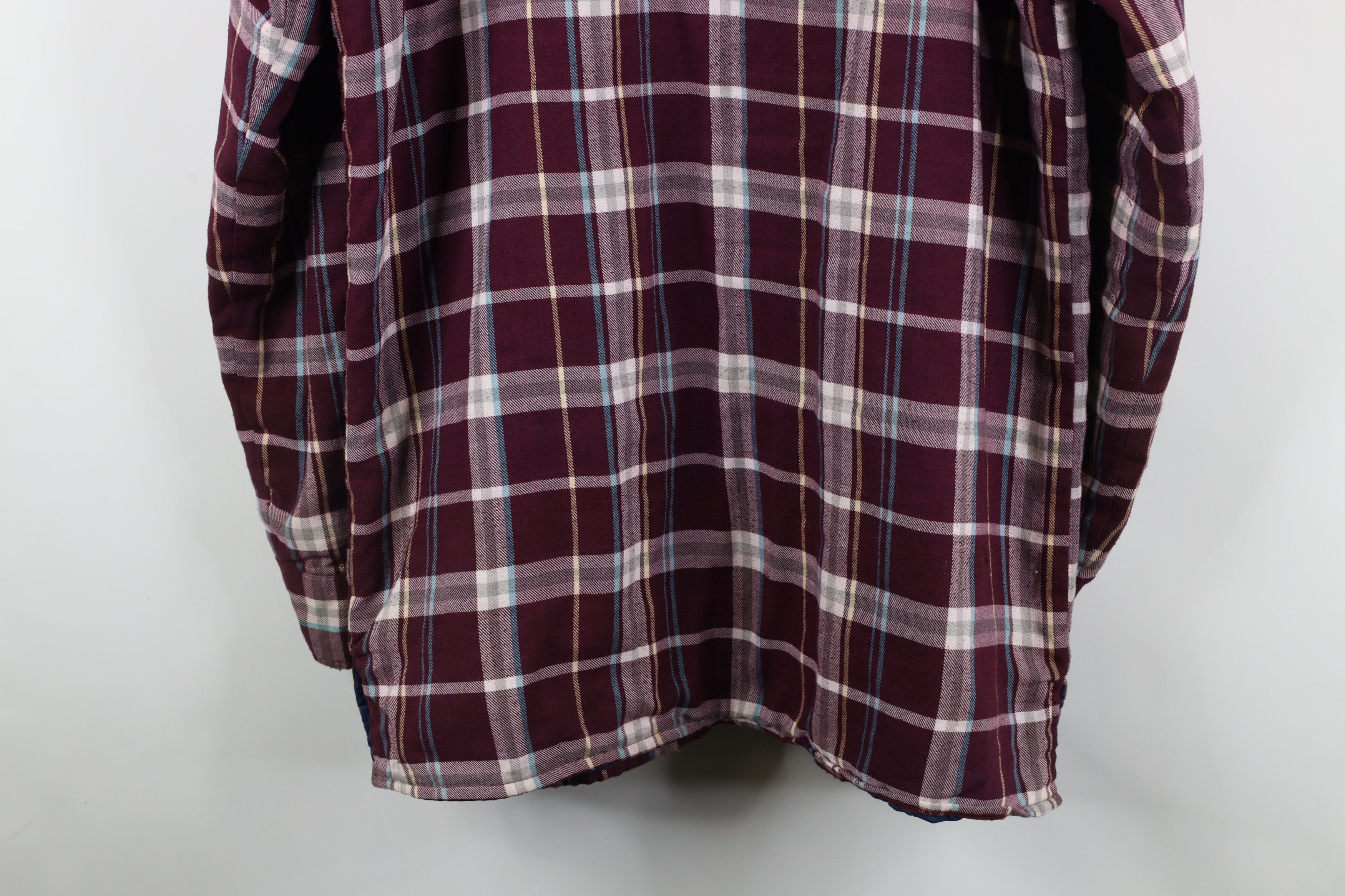 Vintage Vintage 90s Streetwear Flannel Shirt Jacket Jac Shirt Size US XXL / EU 58 / 5 - 14 Thumbnail