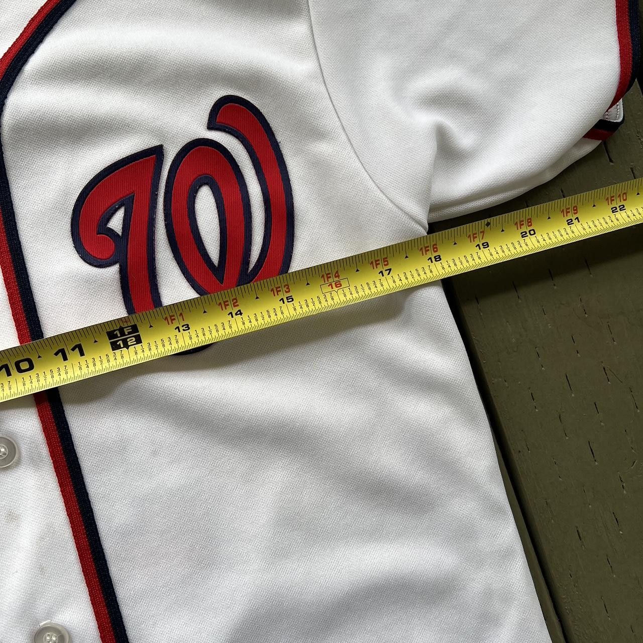 MLB MLB Washington Nationals Baseball Jersey Away White Size xs Size US XS / EU 42 / 0 - 6 Thumbnail