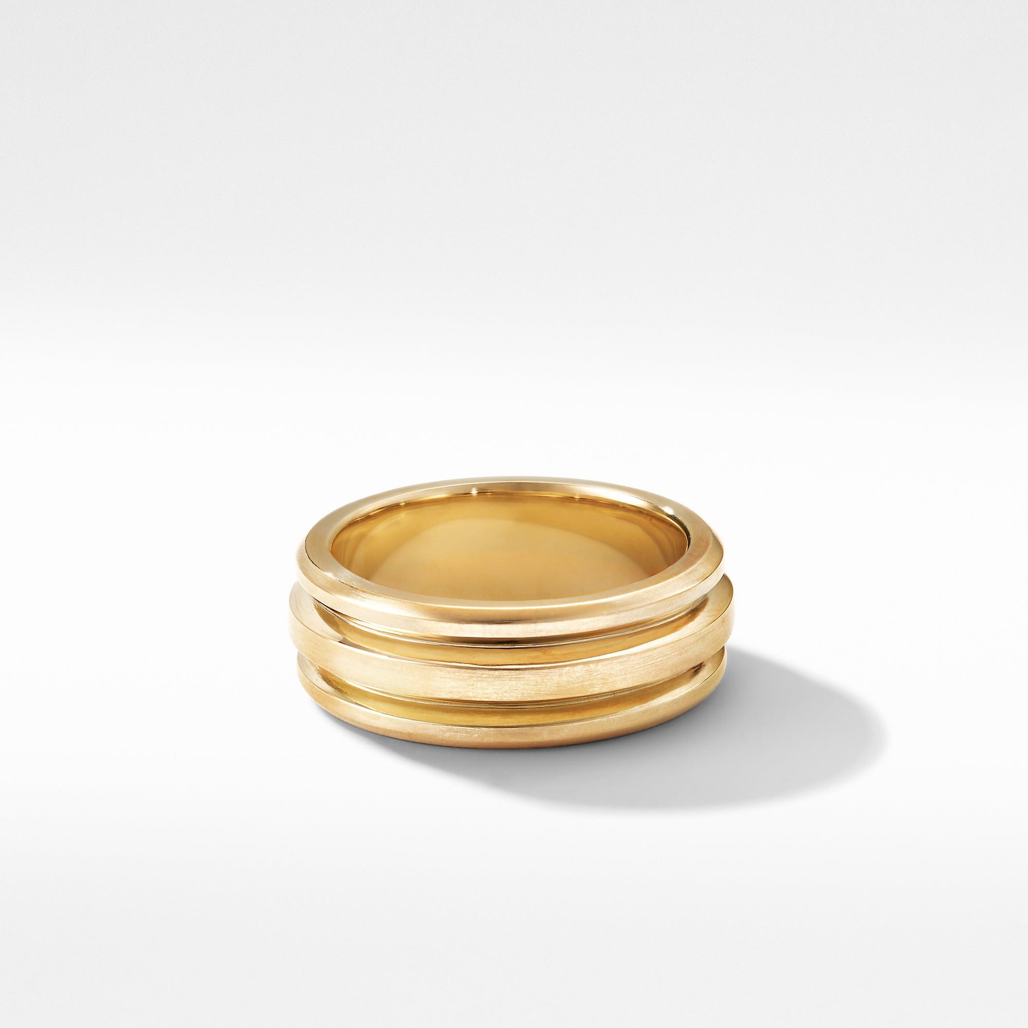David Yurman o1w1db10526 R25398M/Size 8/ Deco Band Ring in Golden Size ONE SIZE - 1 Thumbnail