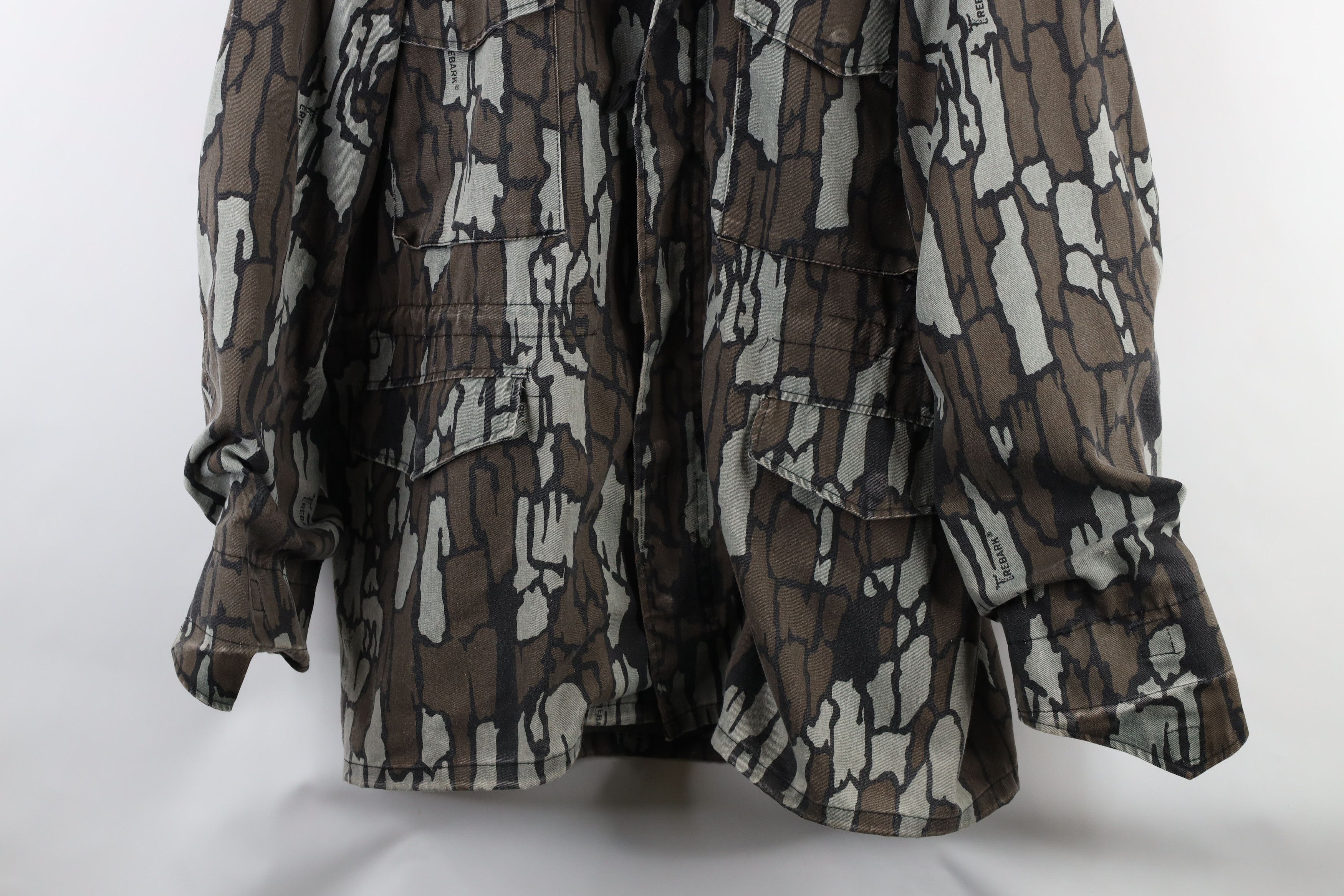Vintage Vintage 80s Streetwear Camouflage Hooded Parka Jacket Size US L / EU 52-54 / 3 - 3 Thumbnail