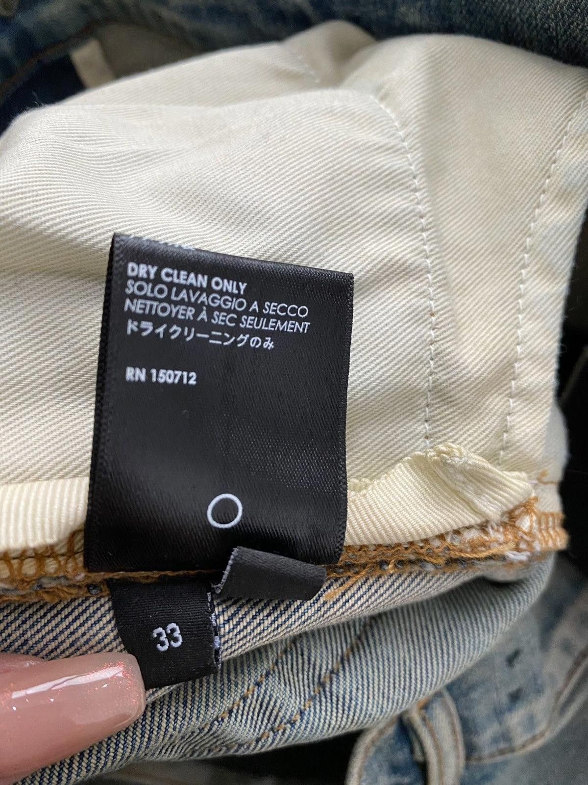 Amiri Amiri Clay Indigo MX2 Jeans Size US 33 - 5 Thumbnail