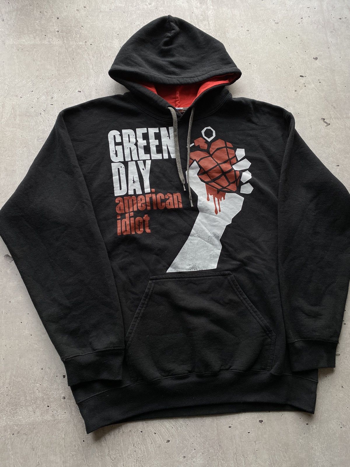 Band Tees Vintage Green Day American Idiot Hoodie Punk Rock Band Y2K Size US M / EU 48-50 / 2 - 1 Thumbnail