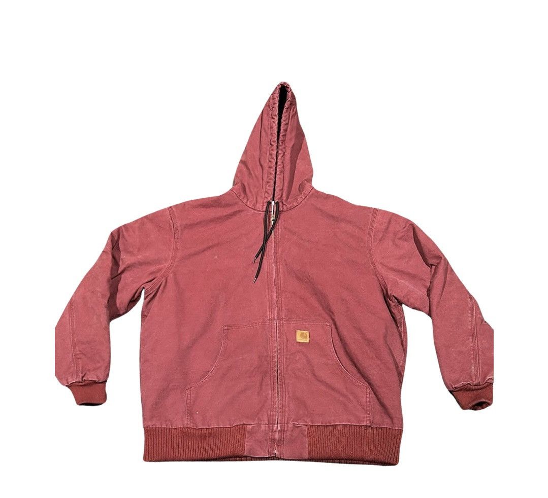 image of Vintage Carhartt Insulated Jacket in Maroon, Men's (Size XL)