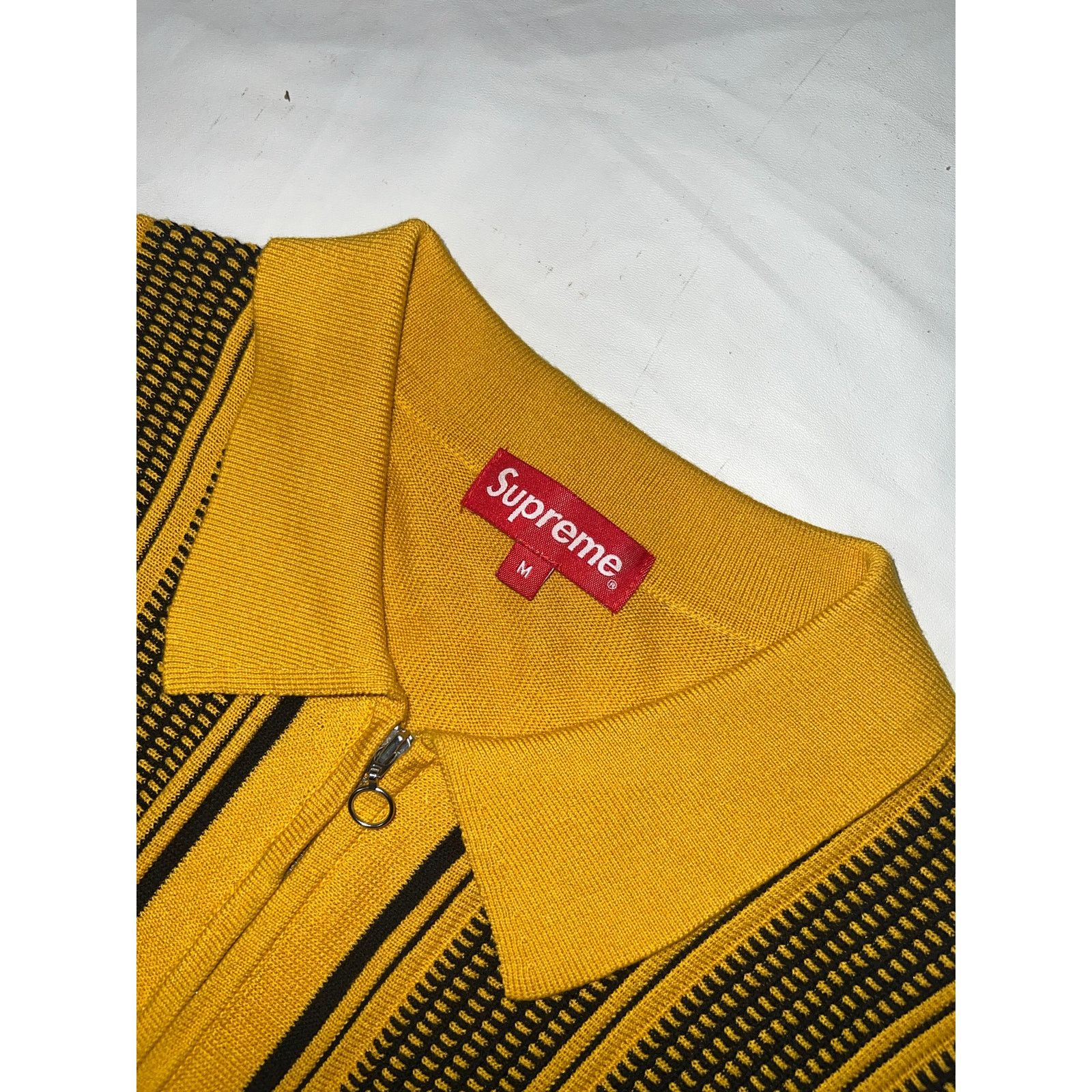 Supreme Supreme SS16 Half Zip Knit Polo Shirt Size US M / EU 48-50 / 2 - 2 Thumbnail
