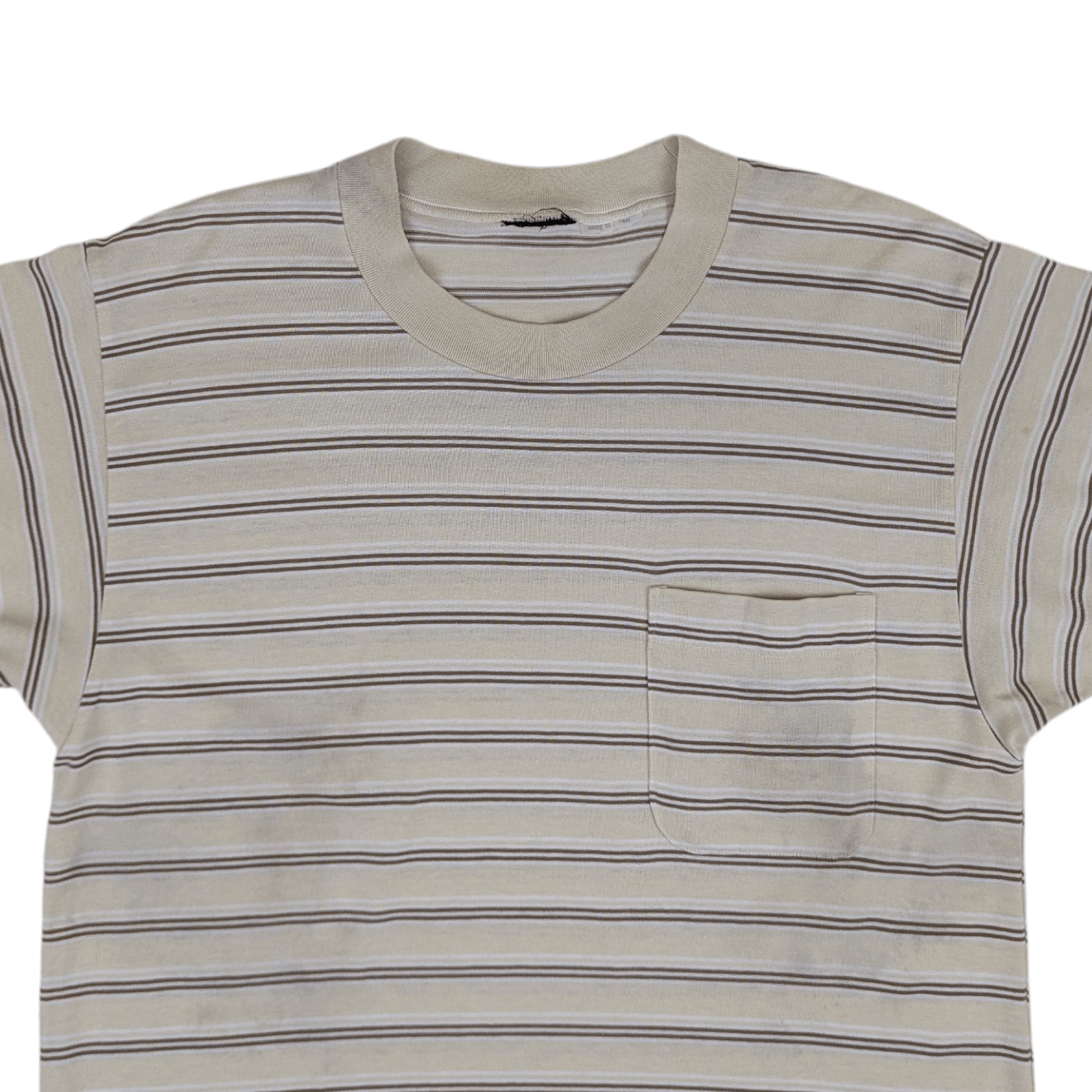 The North Face Vintage 90's THE NORTH FACE Striped T-Shirt Single Stitches Size US S / EU 44-46 / 1 - 4 Thumbnail