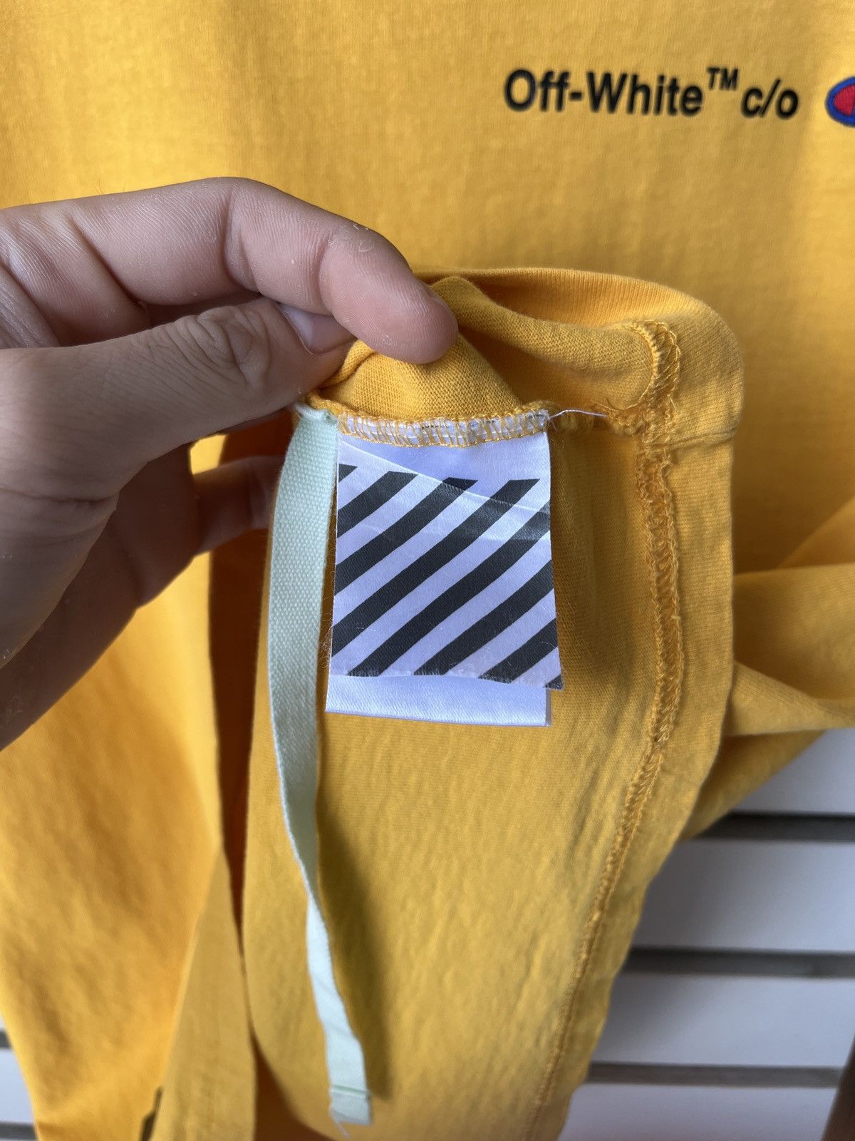 Champion × Off-White Off-White x Champion Double Arrow Size US M / EU 48-50 / 2 - 8 Thumbnail