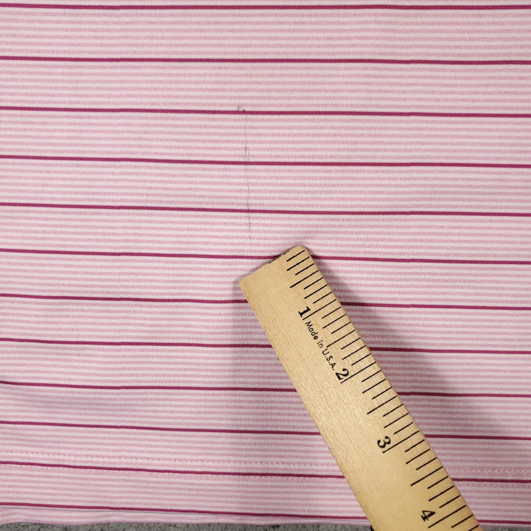 johnnie-O Johnnie O Polo Shirt Mens Size Large Pink Striped Golf Casual Short Sleeve Size US L / EU 52-54 / 3 - 5 Thumbnail