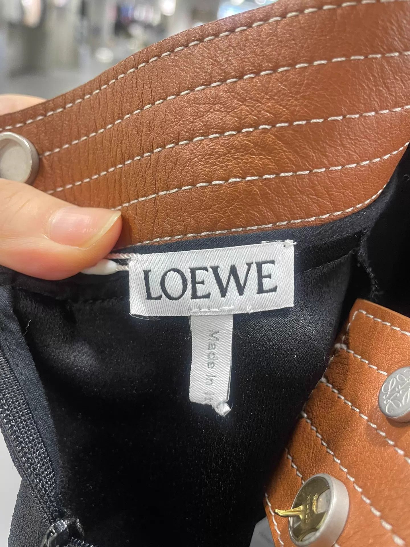 Loewe LOEWE Black Irregular Pleated Skirt 36 99 New Size 25" / US 0 / IT 36 - 4 Thumbnail