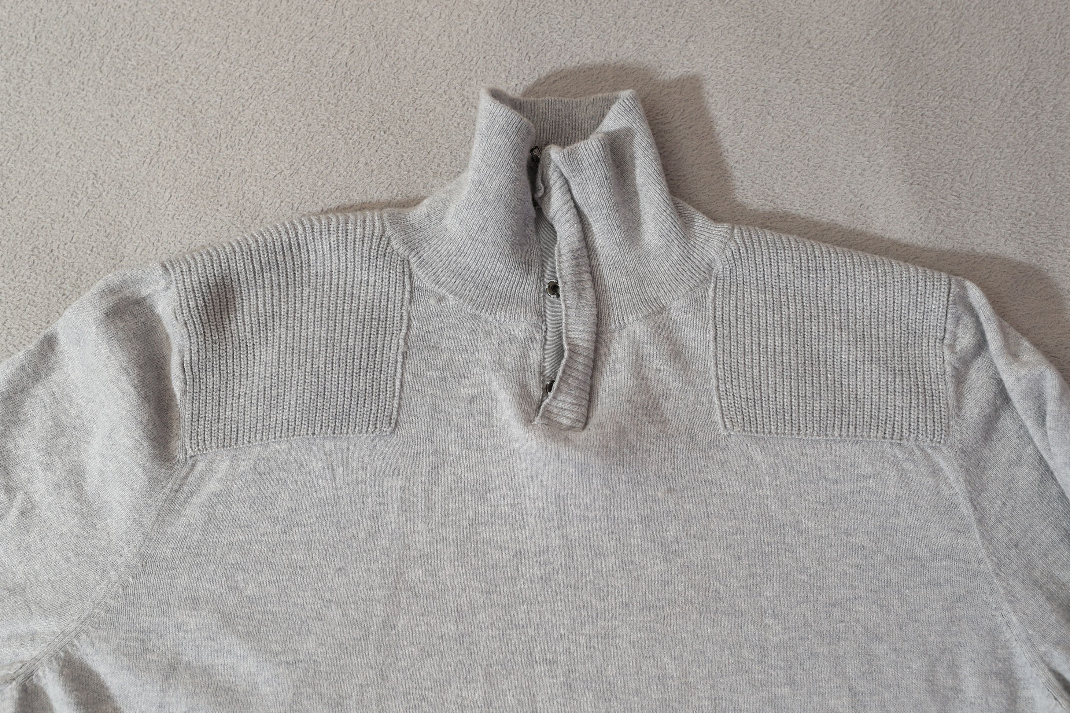 Mossimo Mossimo Grey Long Sleeve Polo Sweater (L) Size US L / EU 52-54 / 3 - 3 Thumbnail