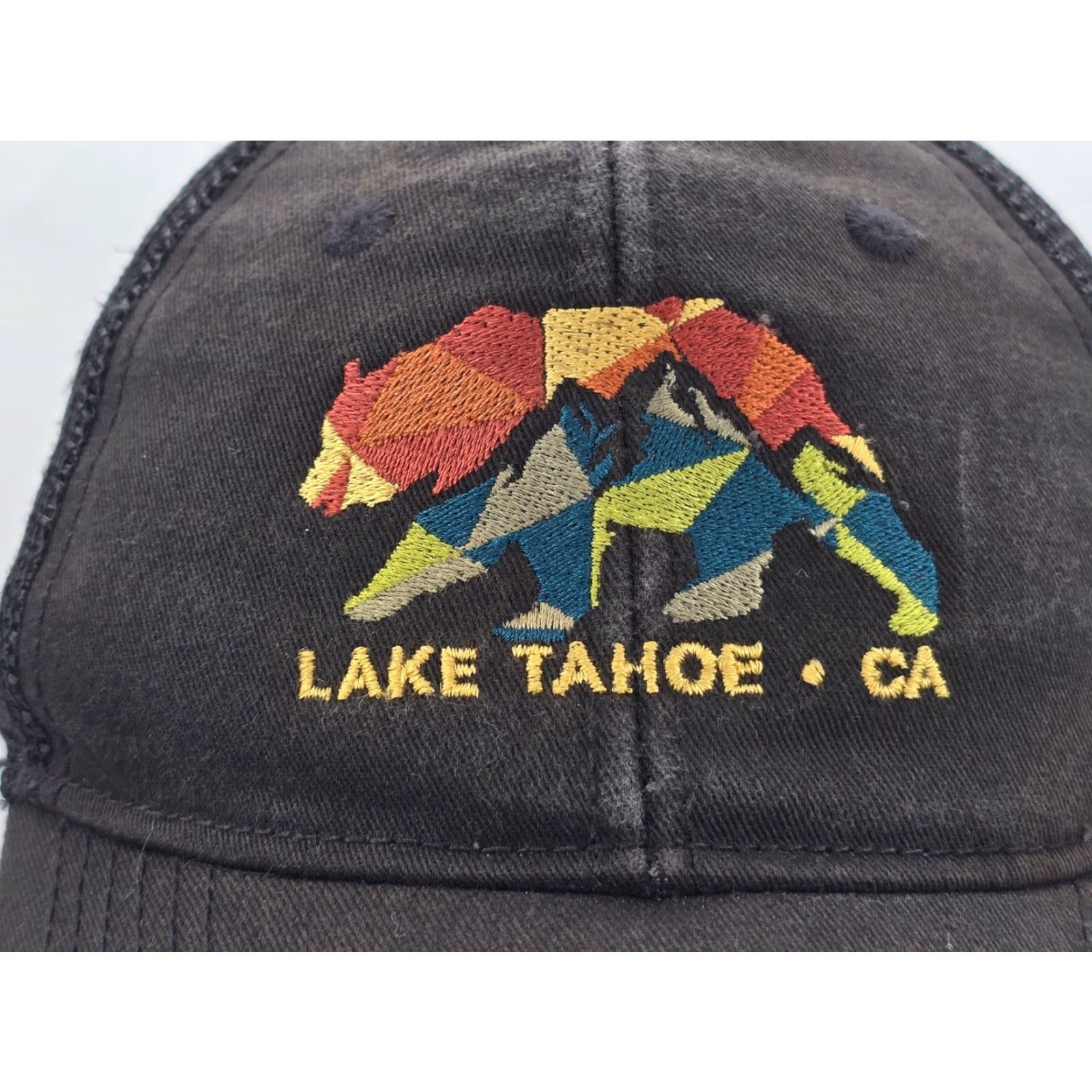 Vintage Bear Lake Tahoe California Hat Black 84 Brand Adult Snapback Baseball Cap Mens Black Bear Lake Tahoe California Hat - BLUE 84 Brand Adult Snapback Cap Size ONE SIZE - 4 Thumbnail