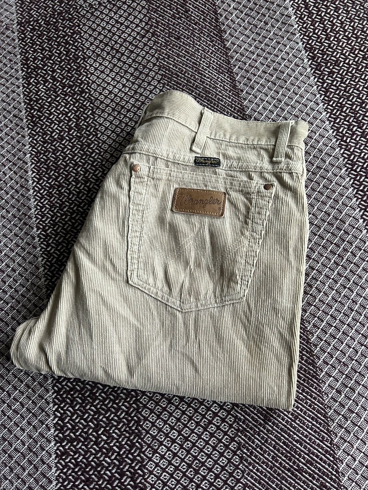 Wrangler Vintage Wrangler 90s Velvet Denim Jeans Western Style W36 Size US 36 / EU 52 - 9 Thumbnail
