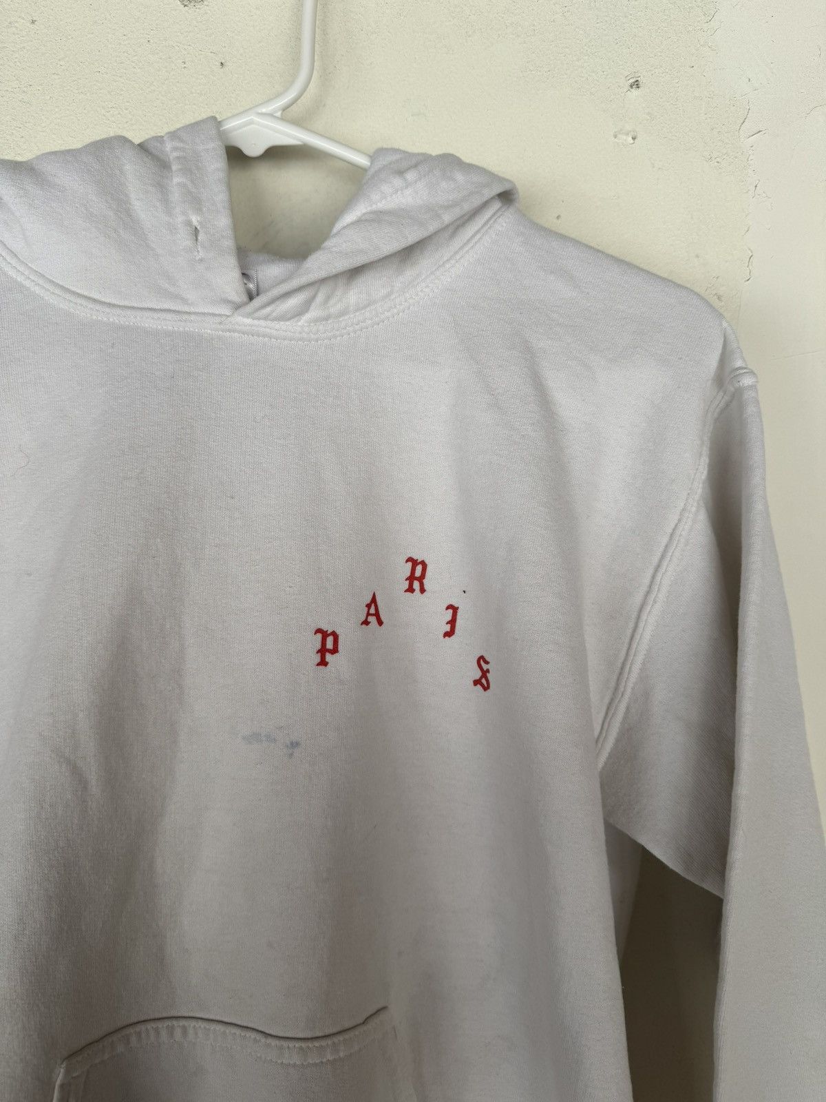 Kanye West Kanye West The Life of Pablo Paris Tour Hoodie White/Red Size US S / EU 44-46 / 1 - 3 Thumbnail