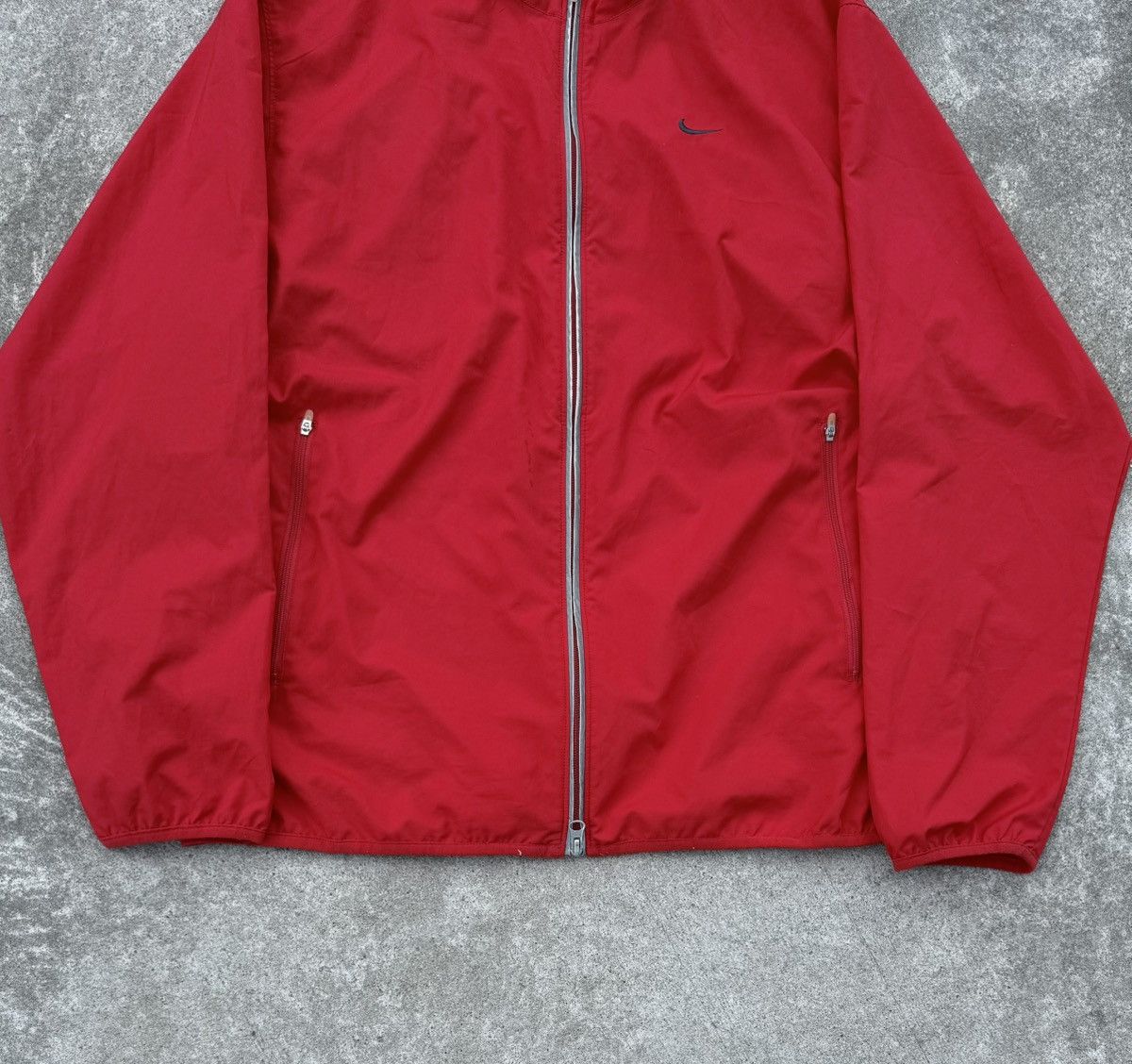 Other Vintage Nike y2k avantgarde streetwear track nylon jacket Size US L / EU 52-54 / 3 - 2 Thumbnail