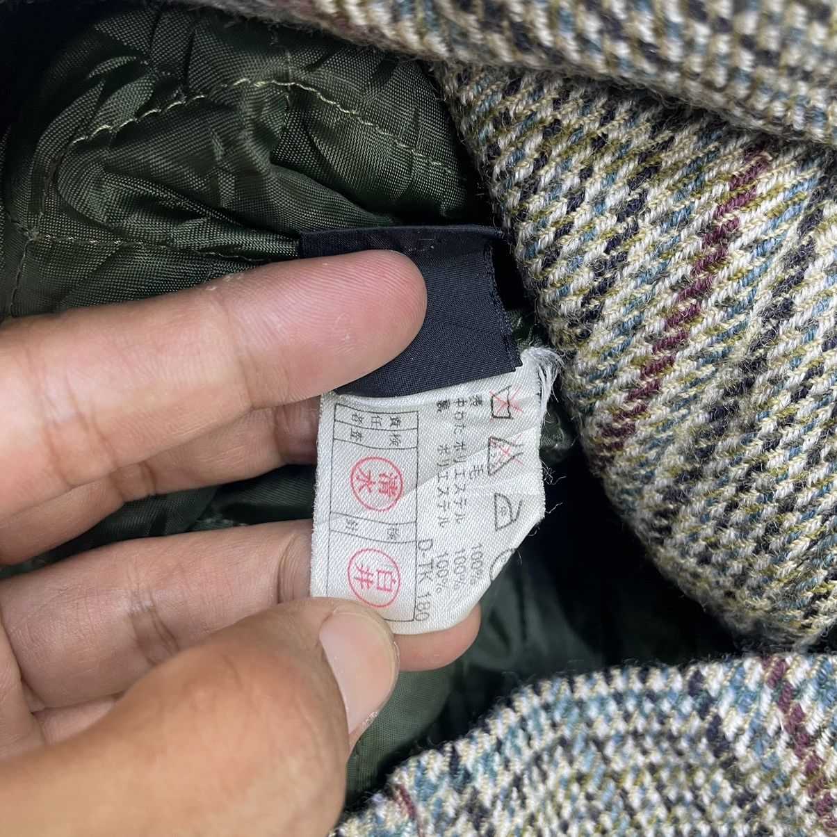 Burberry 🔥Vintage Burberry Shawl Collar Wool Jacket Size US L / EU 52-54 / 3 - 7 Thumbnail
