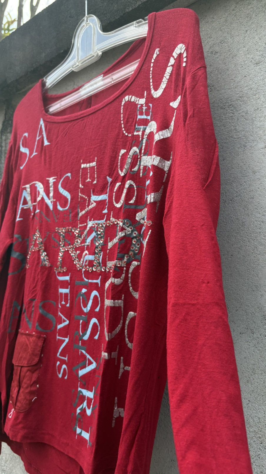 Japanese Brand L-DS Poem Longsleeve Japanese Styled Ifsixwasnine Size US M / EU 48-50 / 2 - 4 Thumbnail