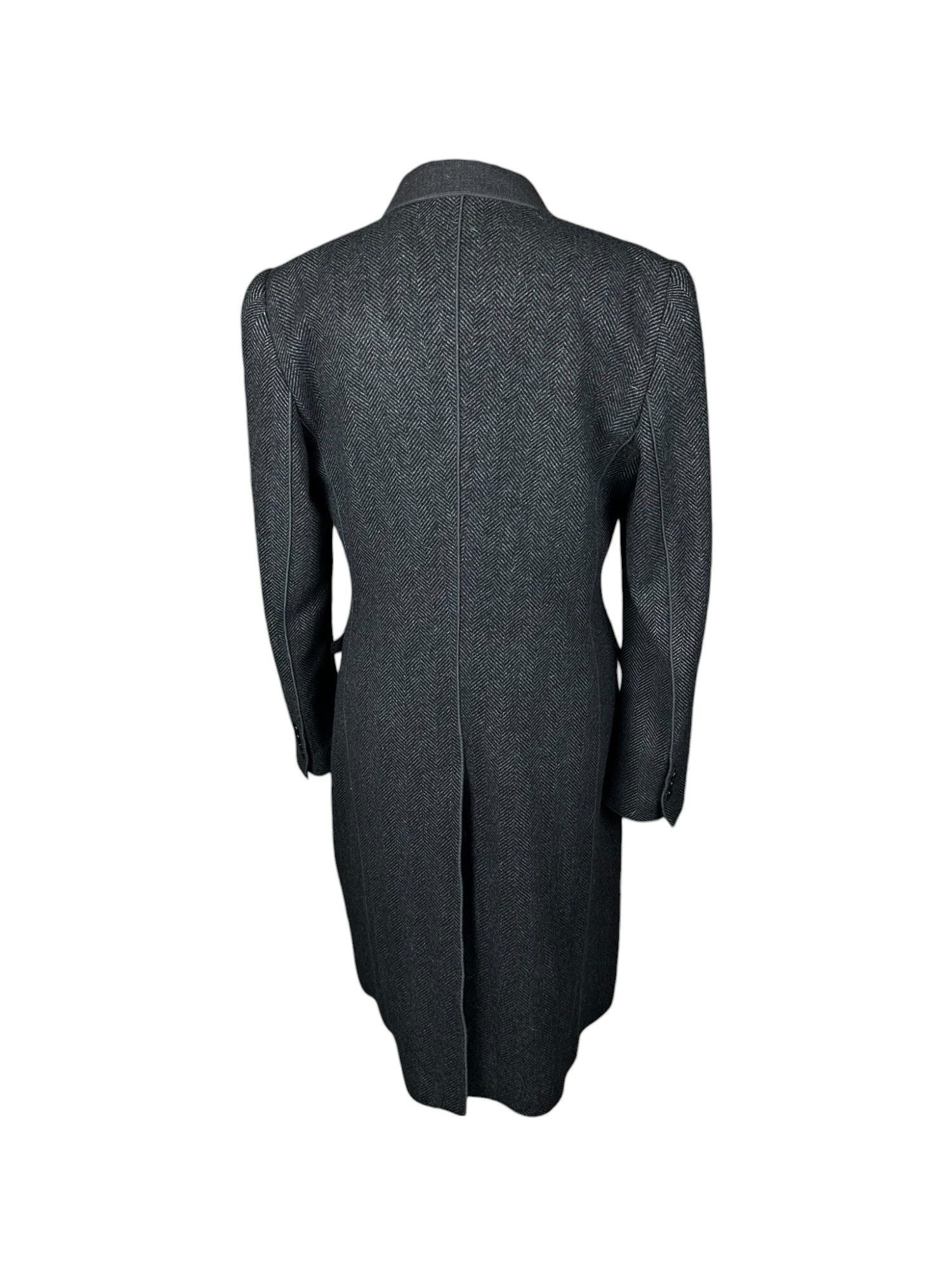 Dolce & Gabbana Dolce & Gabbana Double Breasted Wool Coat Size M / US 6-8 / IT 42-44 - 3 Thumbnail
