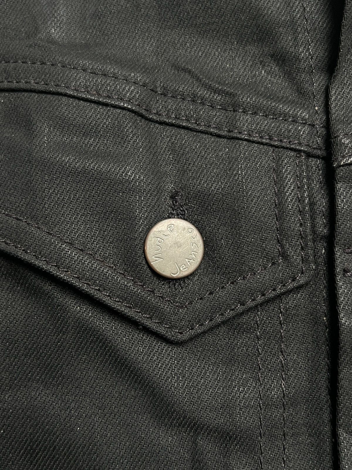 Nudie Jeans NUDIE JEANS CO Black Denim Jacket Size US XS / EU 42 / 0 - 18 Thumbnail