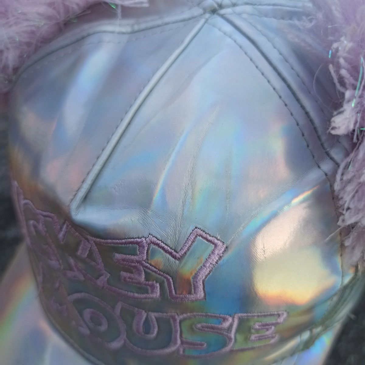 Beauty Beast × Mickey Mouse Sick chrome and pink Mickey Mouse Hat Size ONE SIZE - 12 Thumbnail