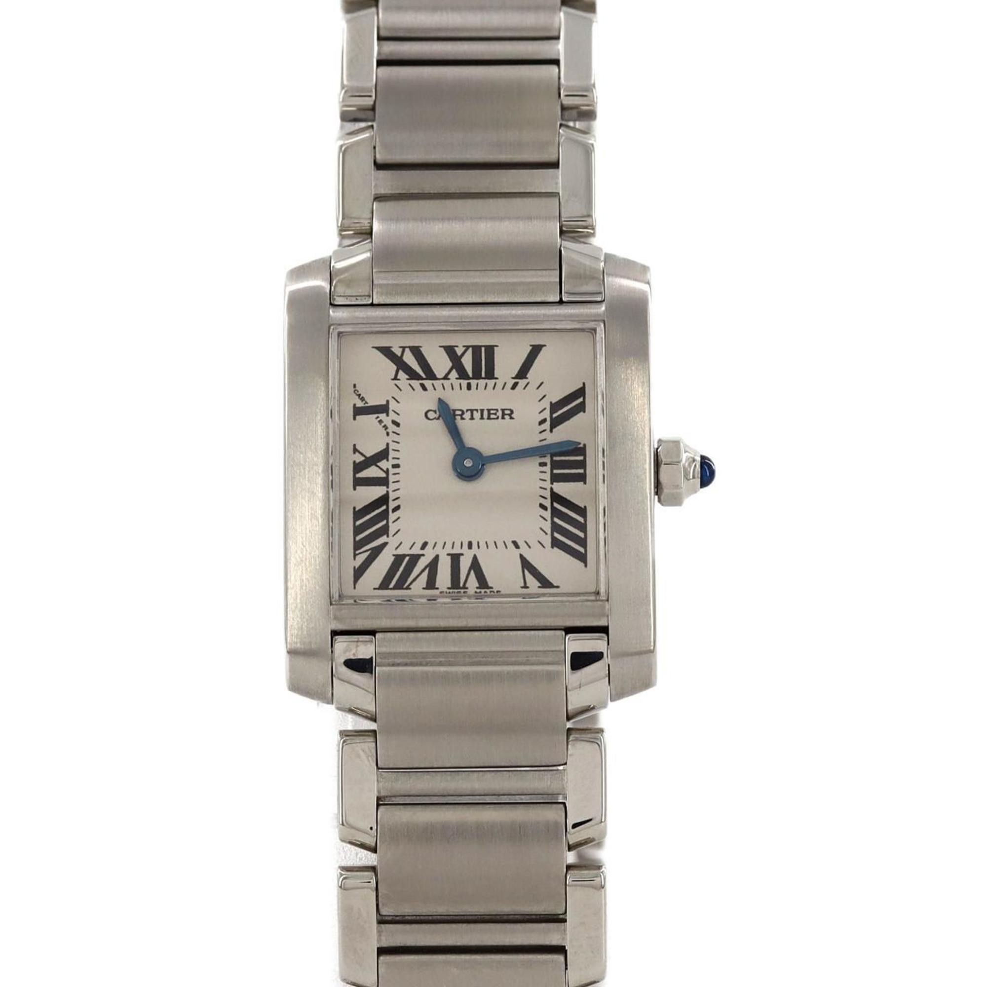 Cartier Cartier Tank Francaise SM W51008Q3 SS Wristwatch Quartz Size ONE SIZE - 1 Thumbnail